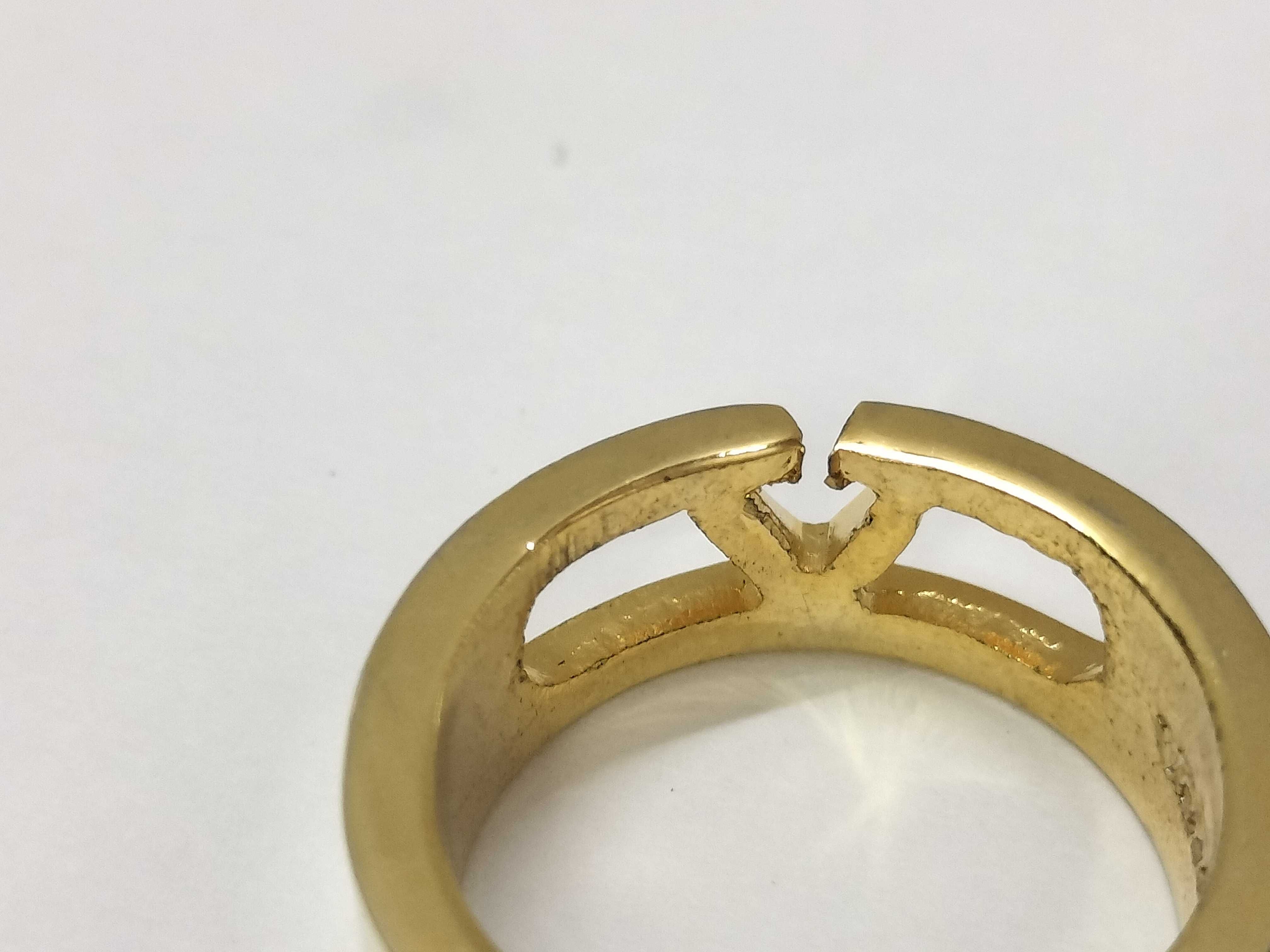 Gold Metal Ring, Size 12 — view 8