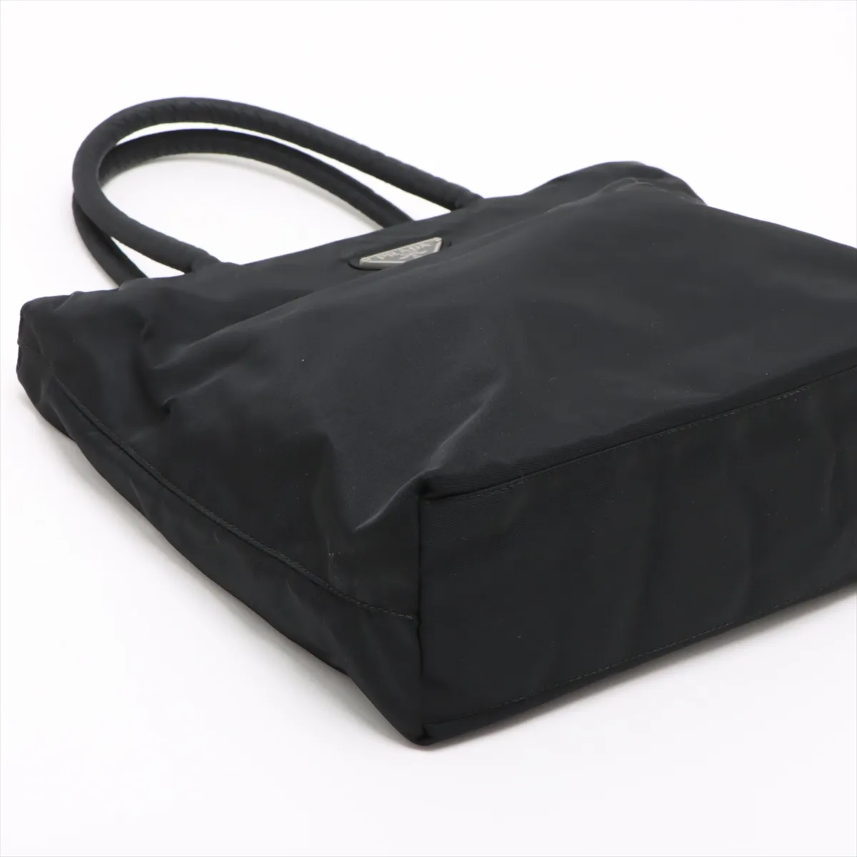 nylon handbag black — view 4