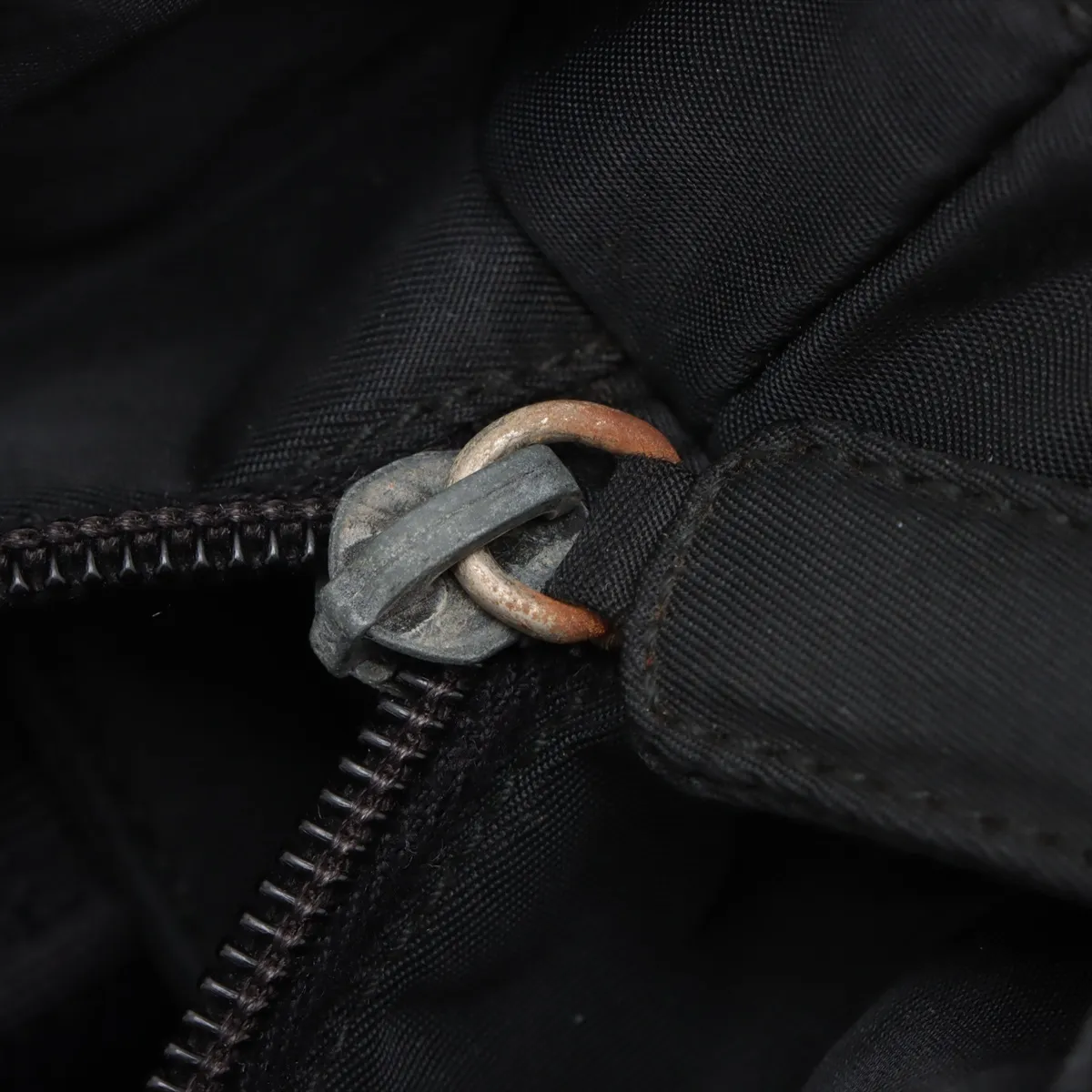 nylon handbag black — view 10