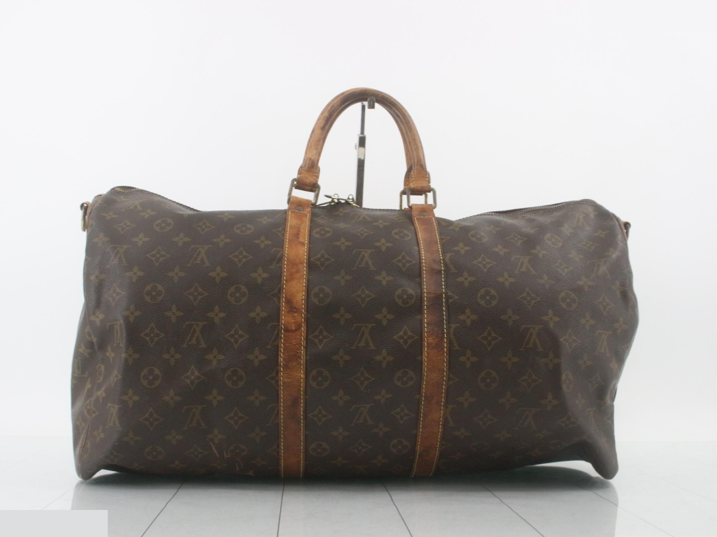 Keepall 55 Monogram Brown Boston Bag — view 2