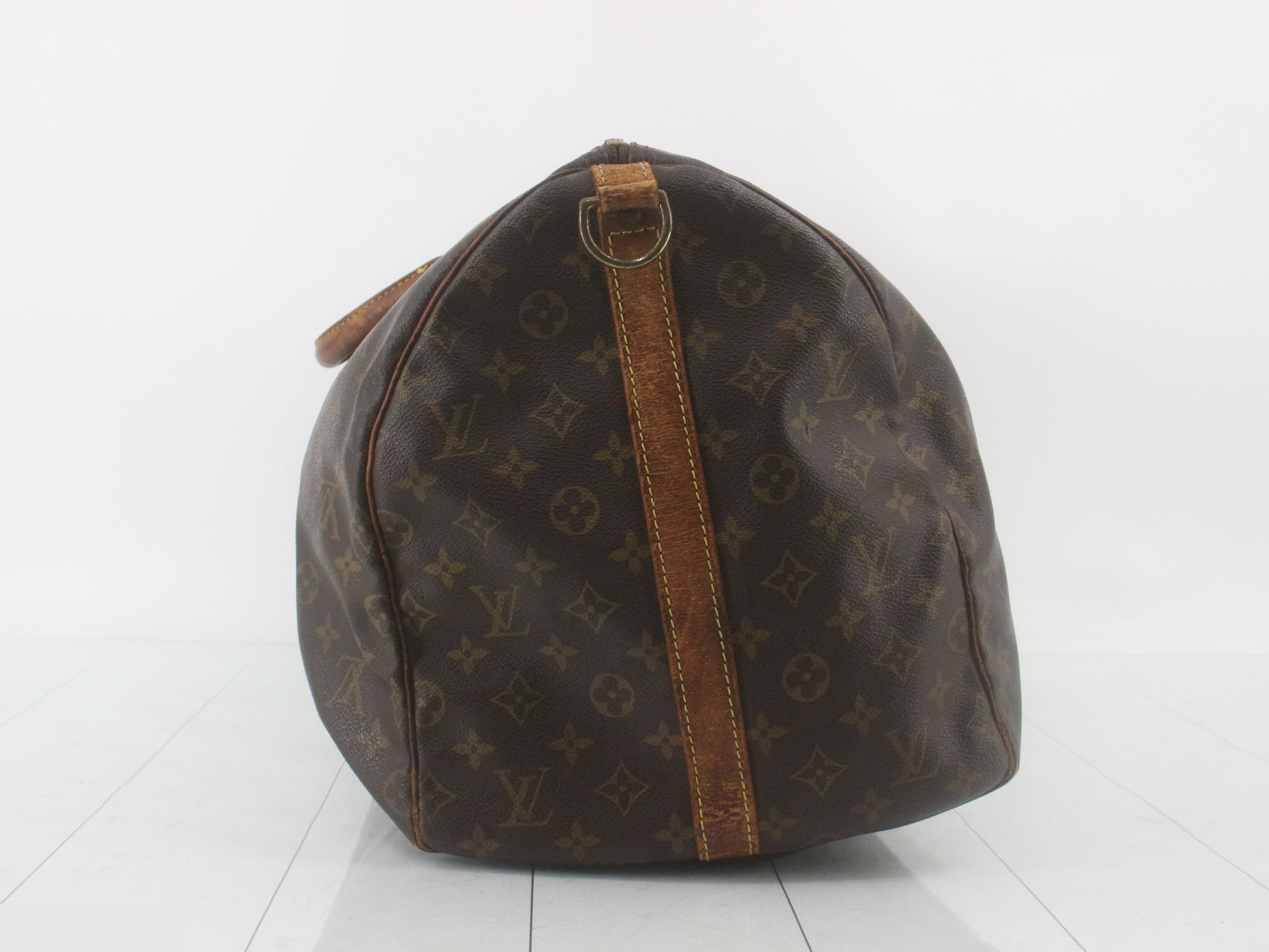 Keepall 55 Monogram Brown Boston Bag — view 4