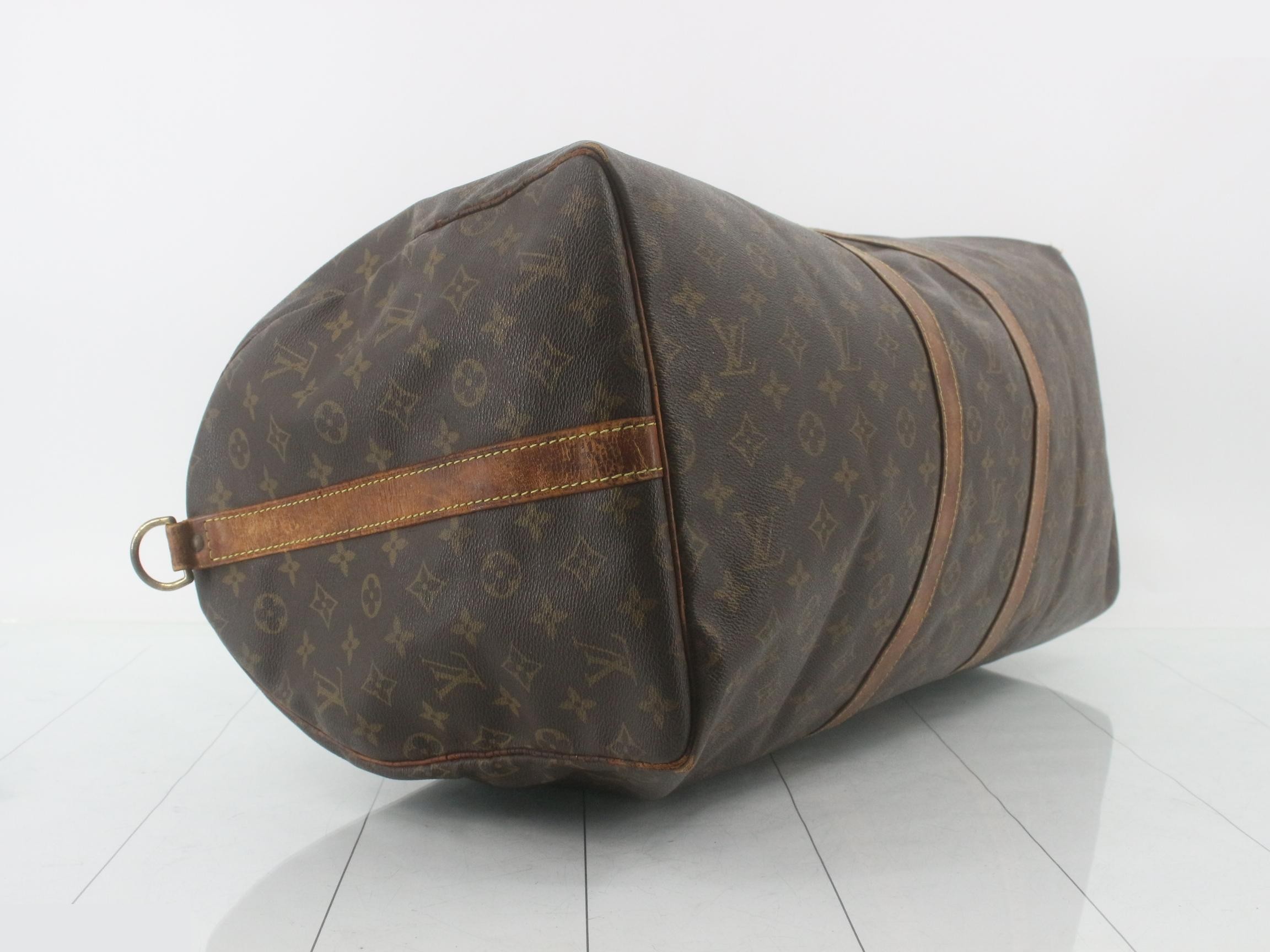 Keepall 55 Monogram Brown Boston Bag — view 5