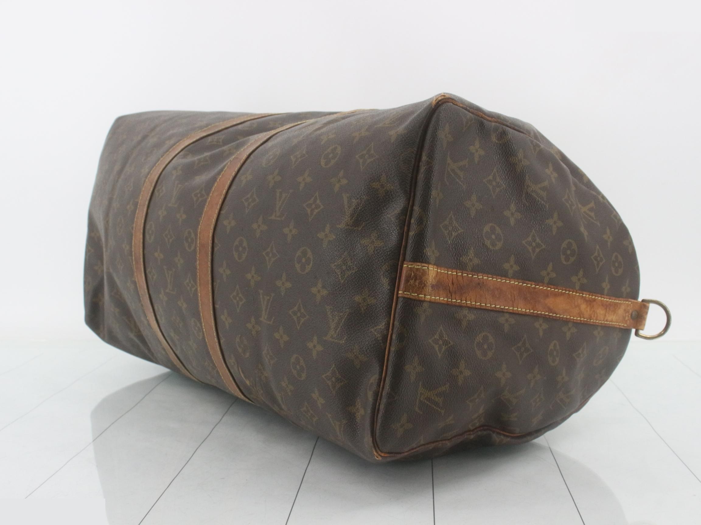 Keepall 55 Monogram Brown Boston Bag — view 6