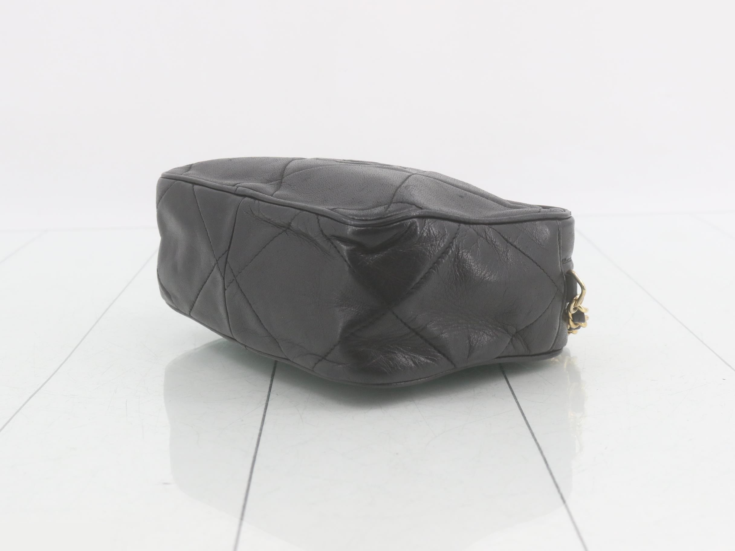 Matelassé fringed camera chain shoulder bag — view 6