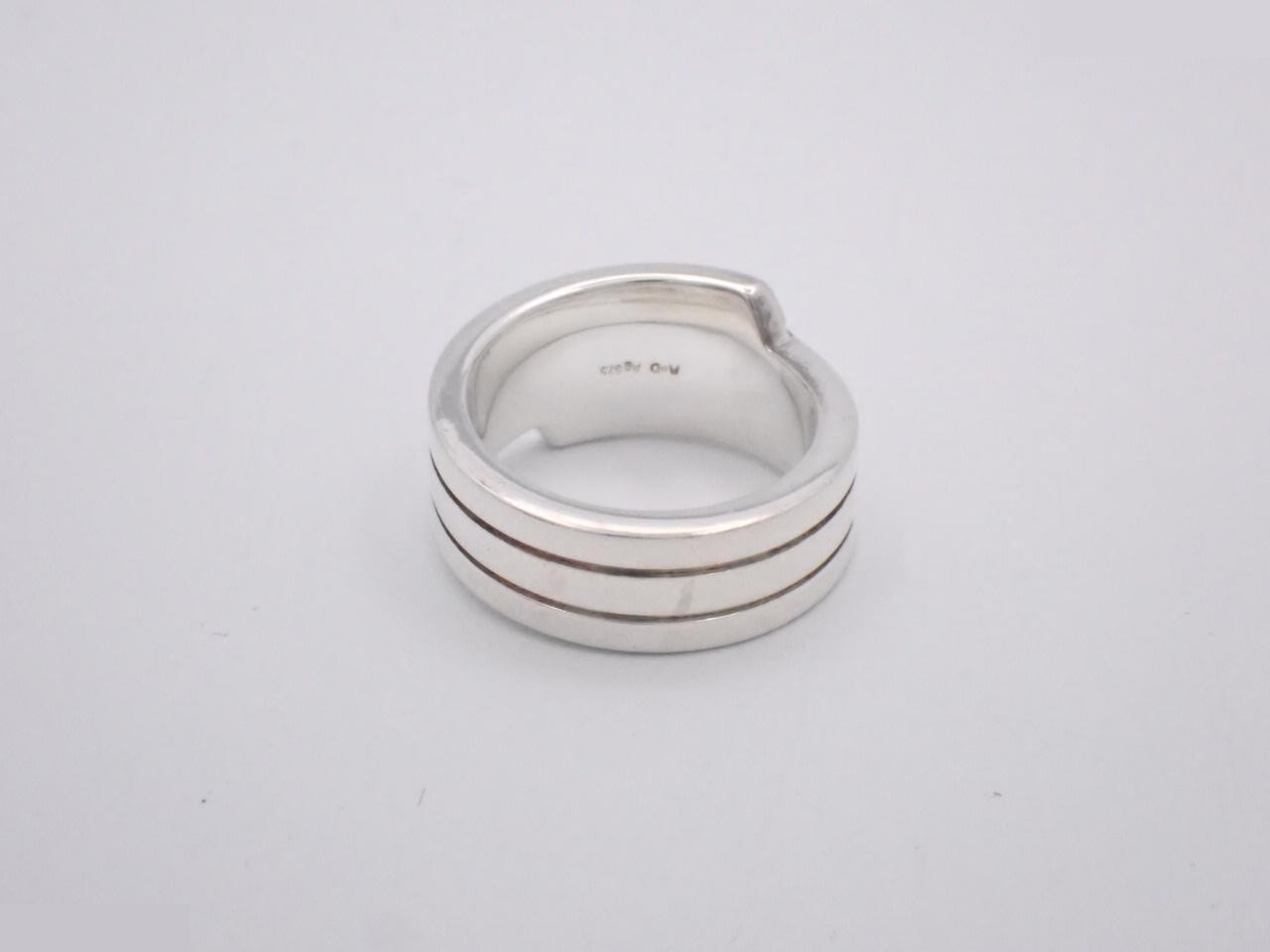 Italian Ring, Size 52, 925 sterling silver / 11.0g — view 2