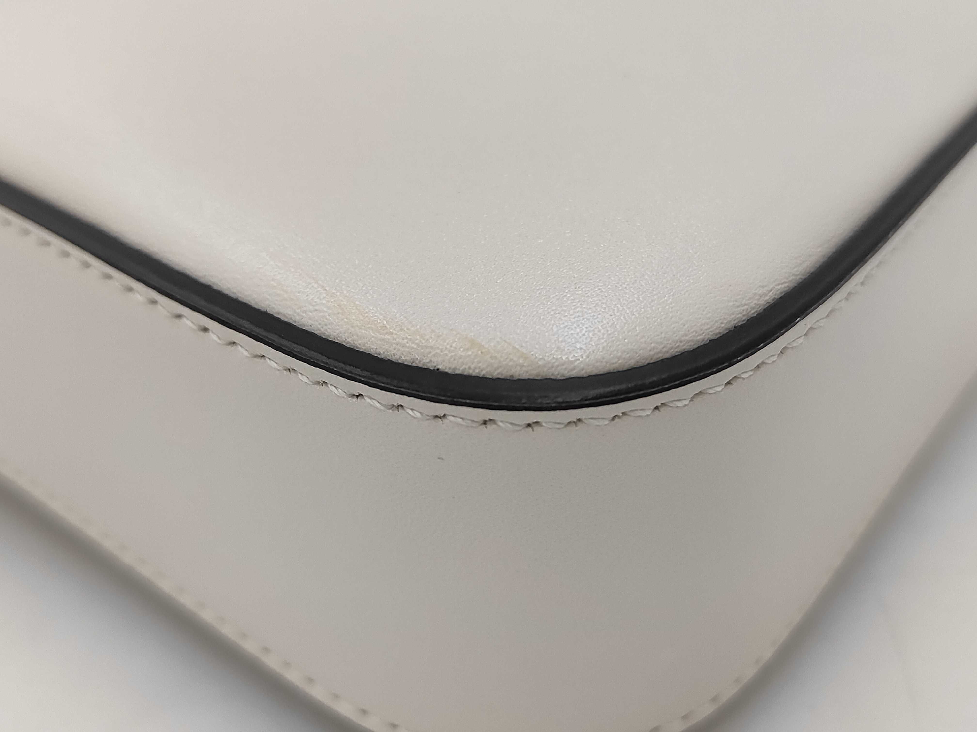 Brand Bag Mini 2WAY White 520981 Shoulder Bag — view 6