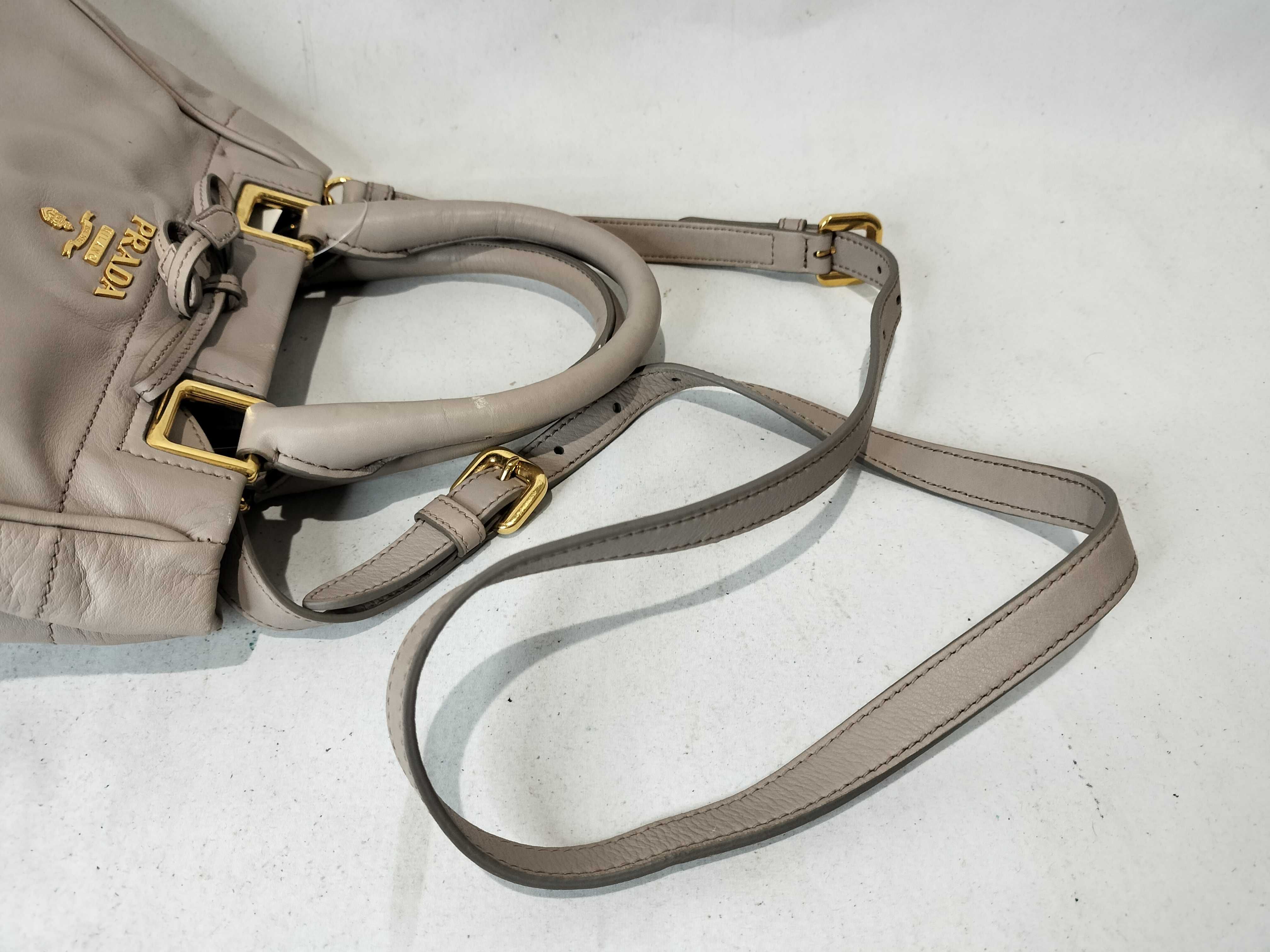 BN2245 Ribbon 2-Way Bag, Handbag, Soft Calfskin Shoulder Bag — view 4