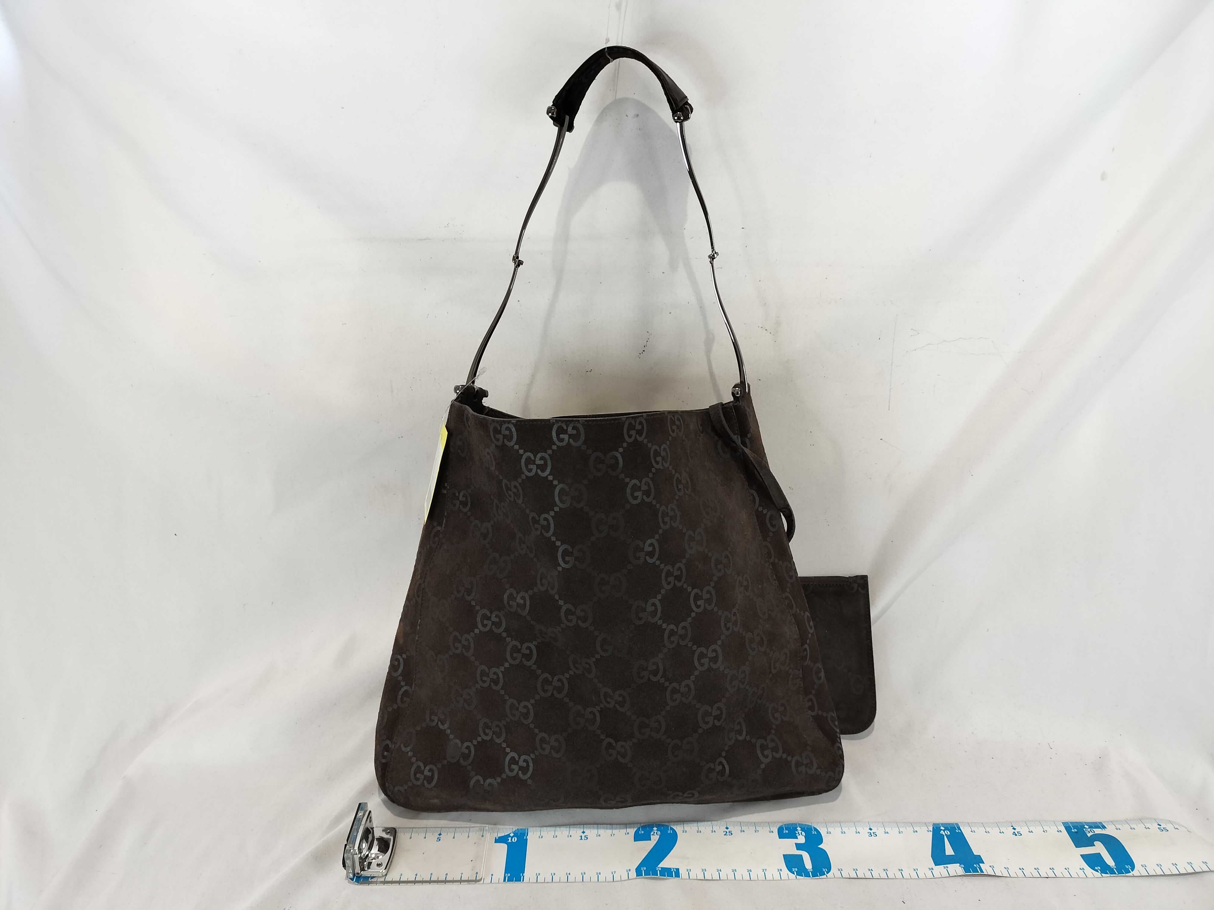 GG Suede Shoulder Bag — view 2