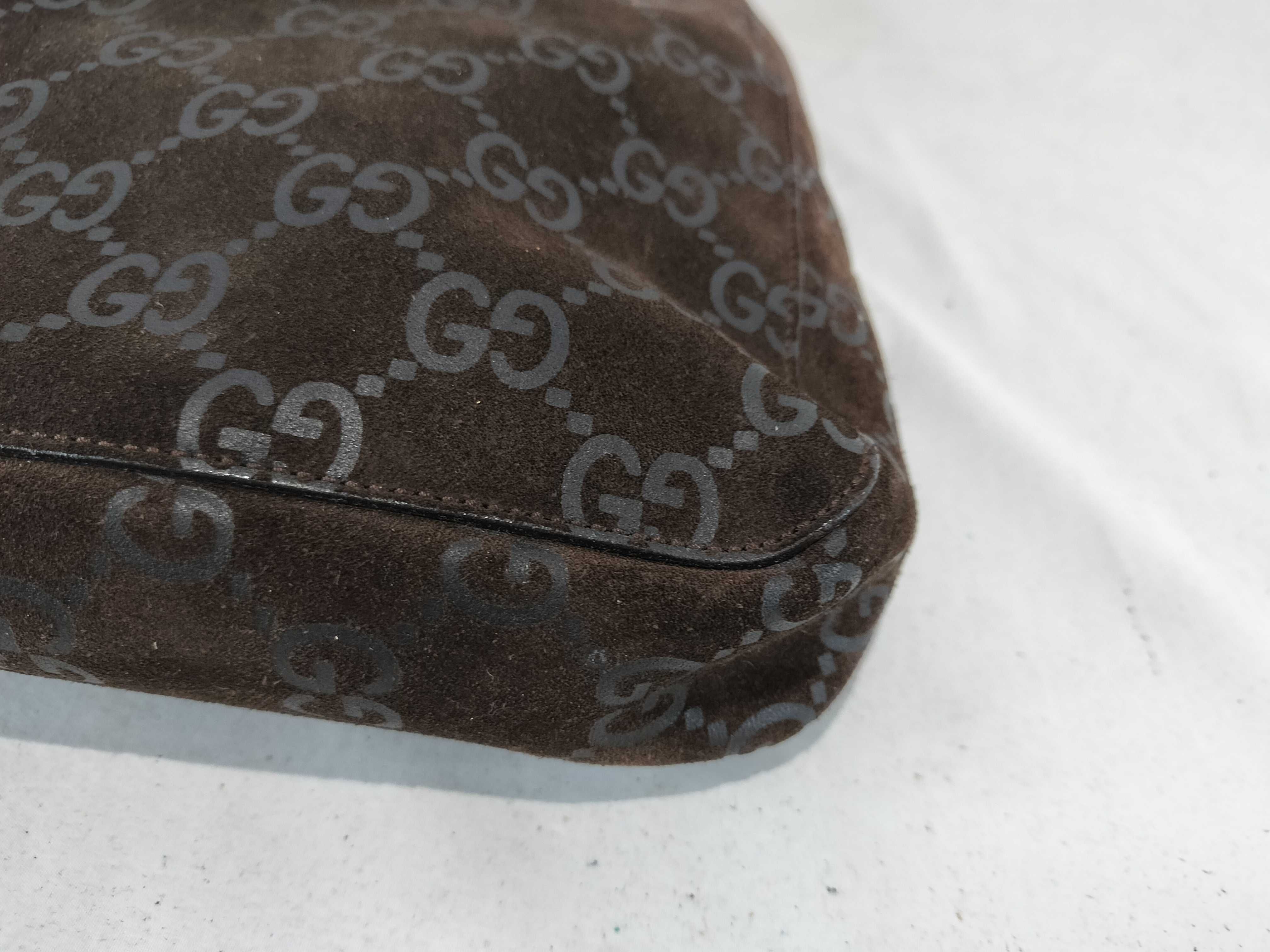 GG Suede Shoulder Bag — view 6