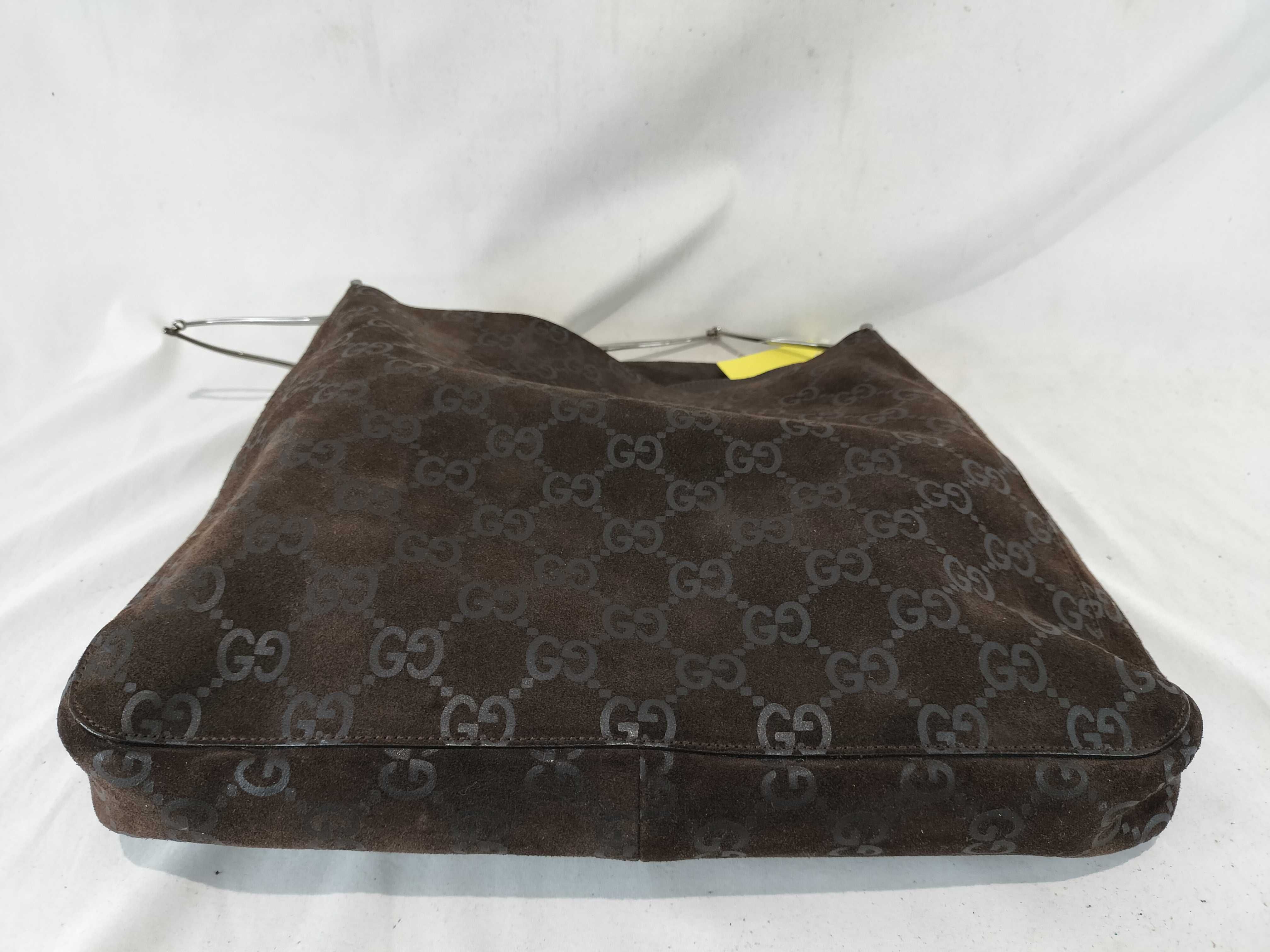 GG Suede Shoulder Bag — view 7