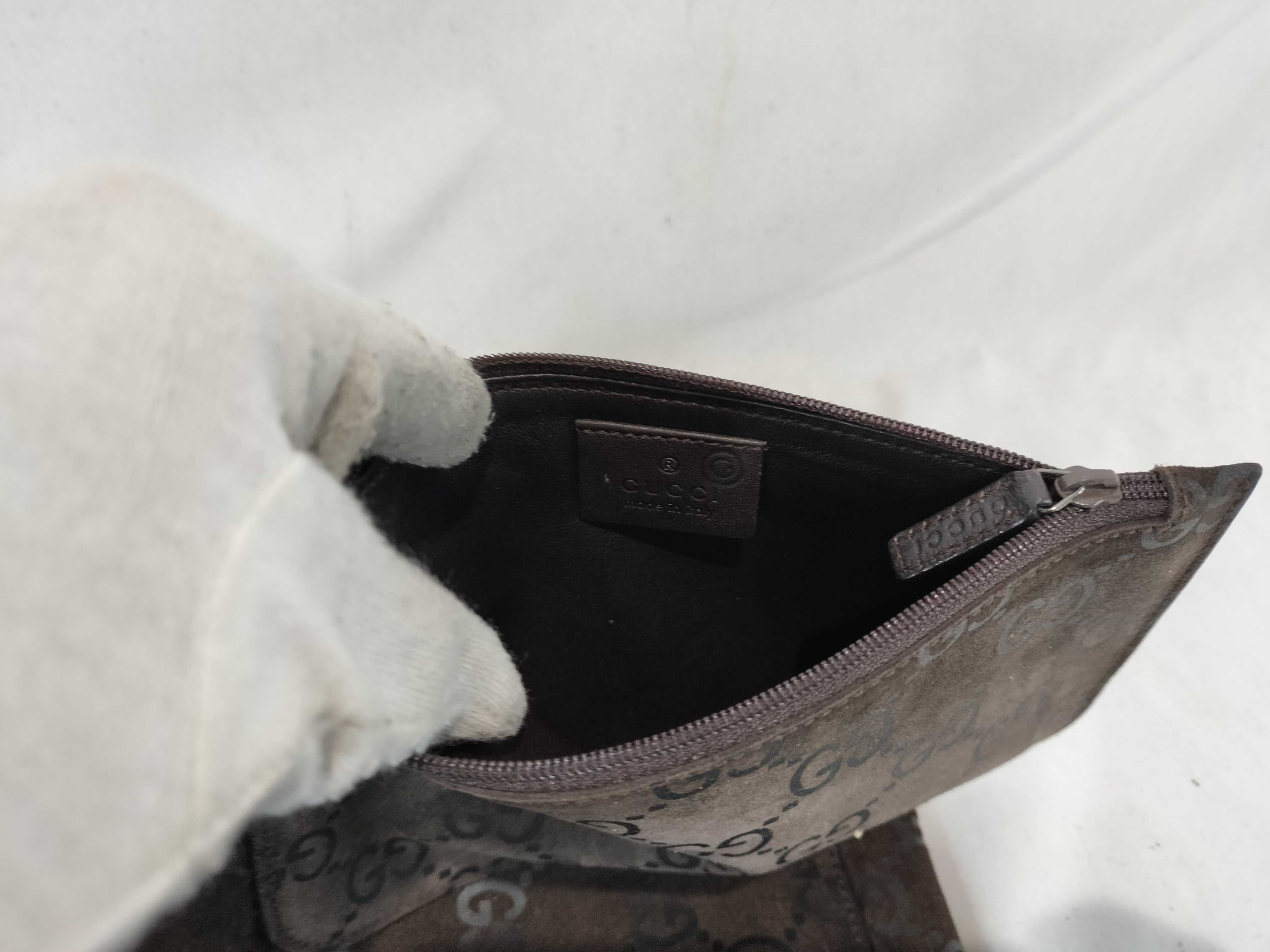GG Suede Shoulder Bag — view 10