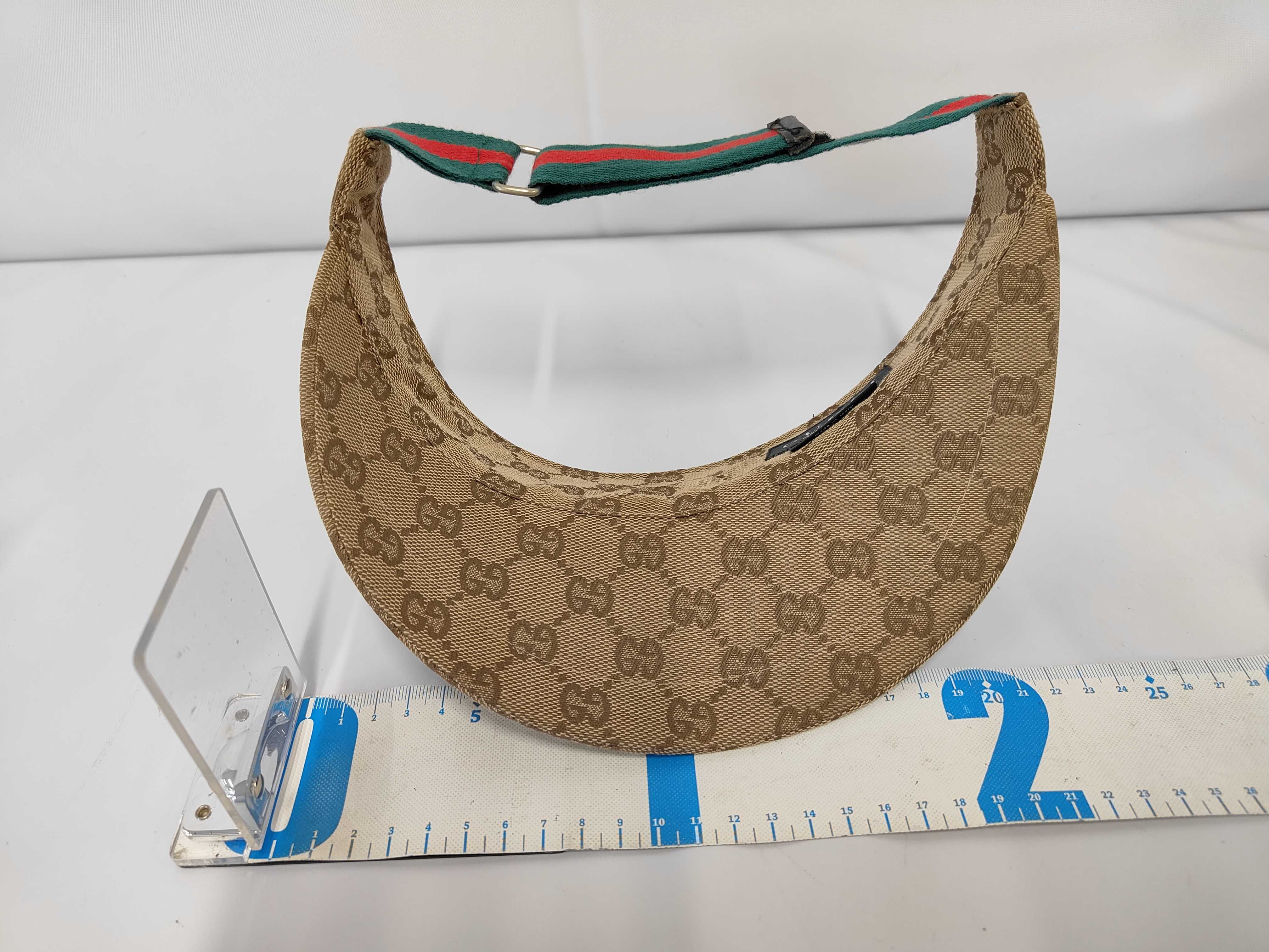 GG Canvas Sun Visor, Sherry Line, and other accessories. — view 2