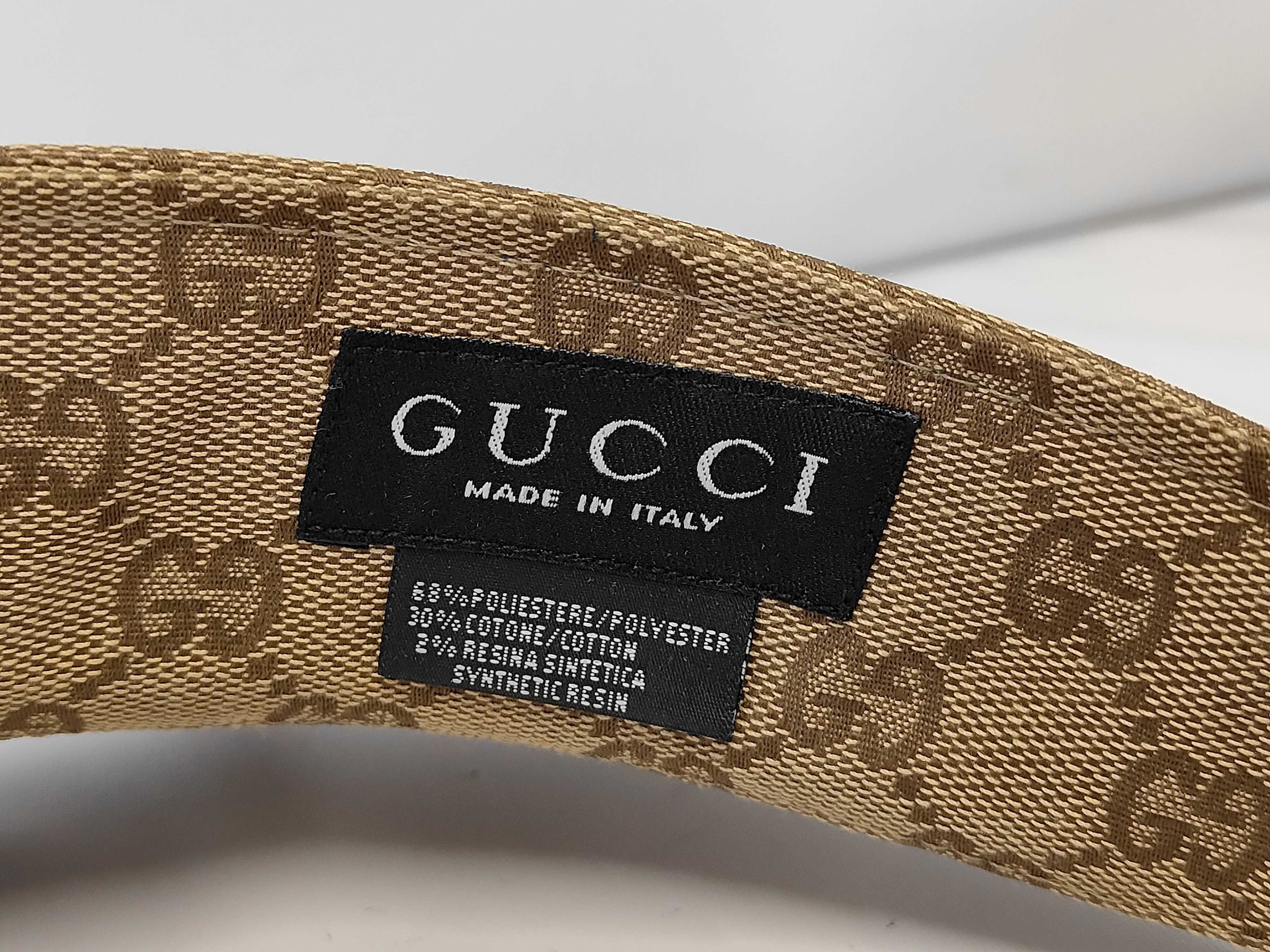 GG Canvas Sun Visor, Sherry Line, and other accessories. — view 4