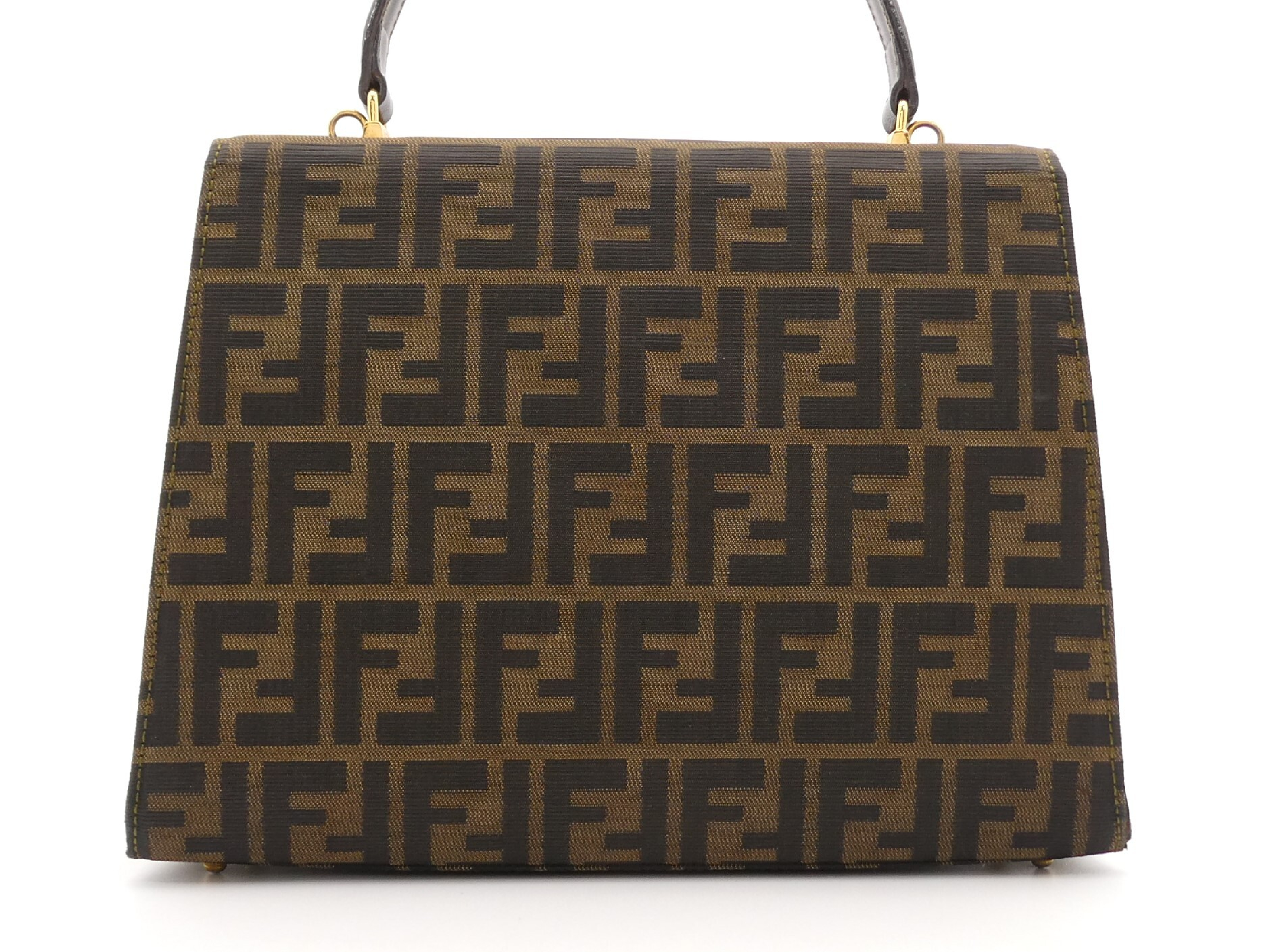 Zucca pattern lock clasp 2-way handbag — view 2
