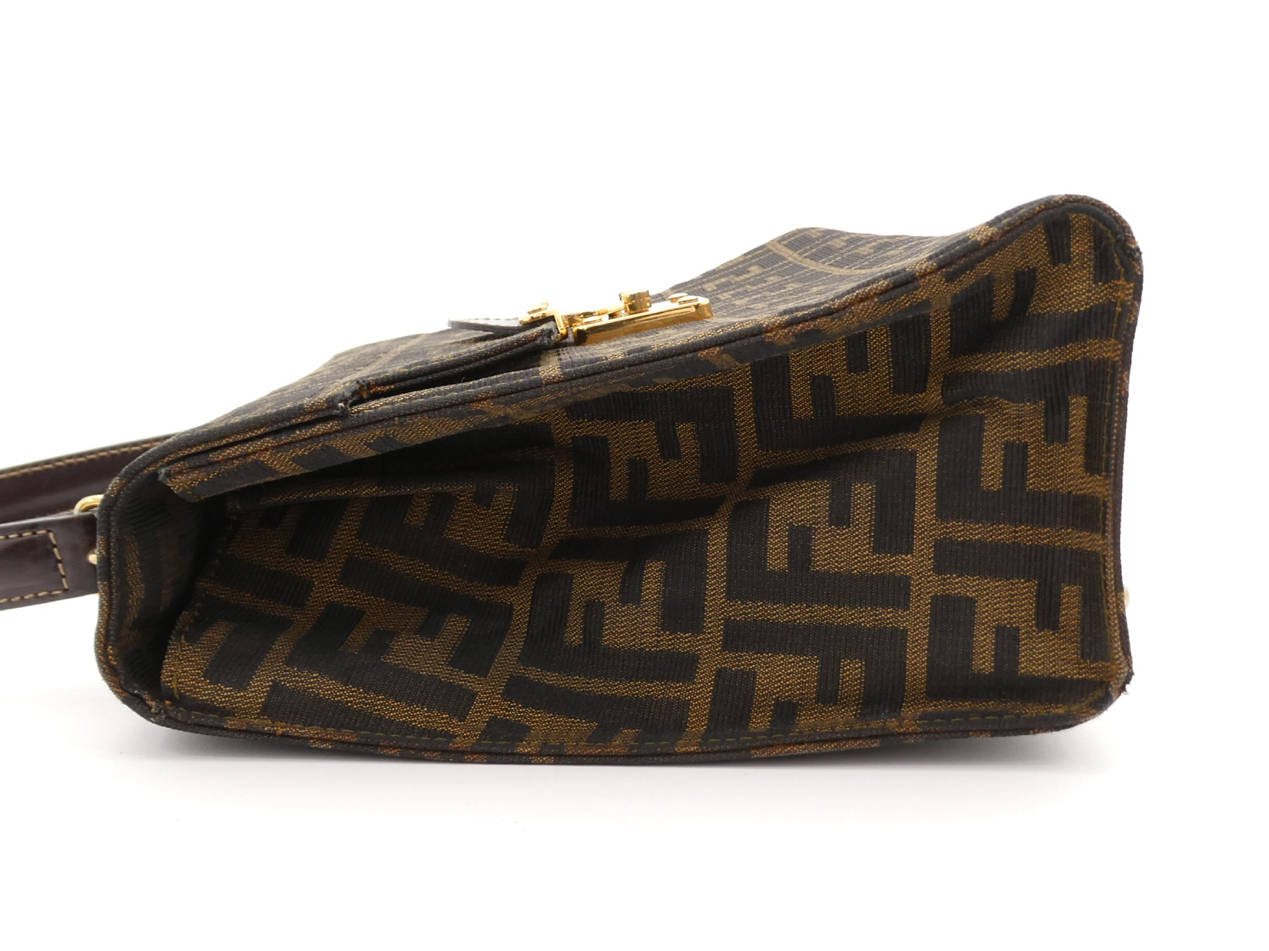 Zucca pattern lock clasp 2-way handbag — view 3
