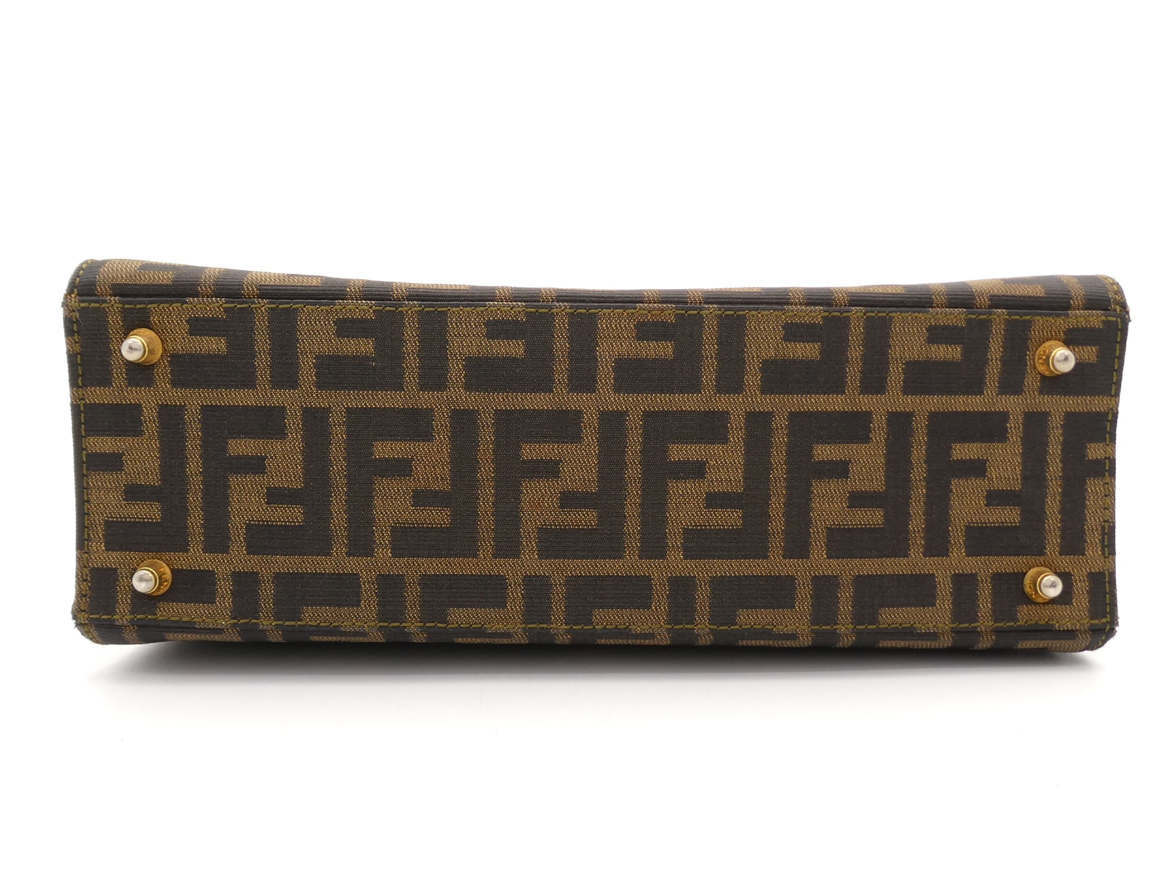 Zucca pattern lock clasp 2-way handbag — view 5