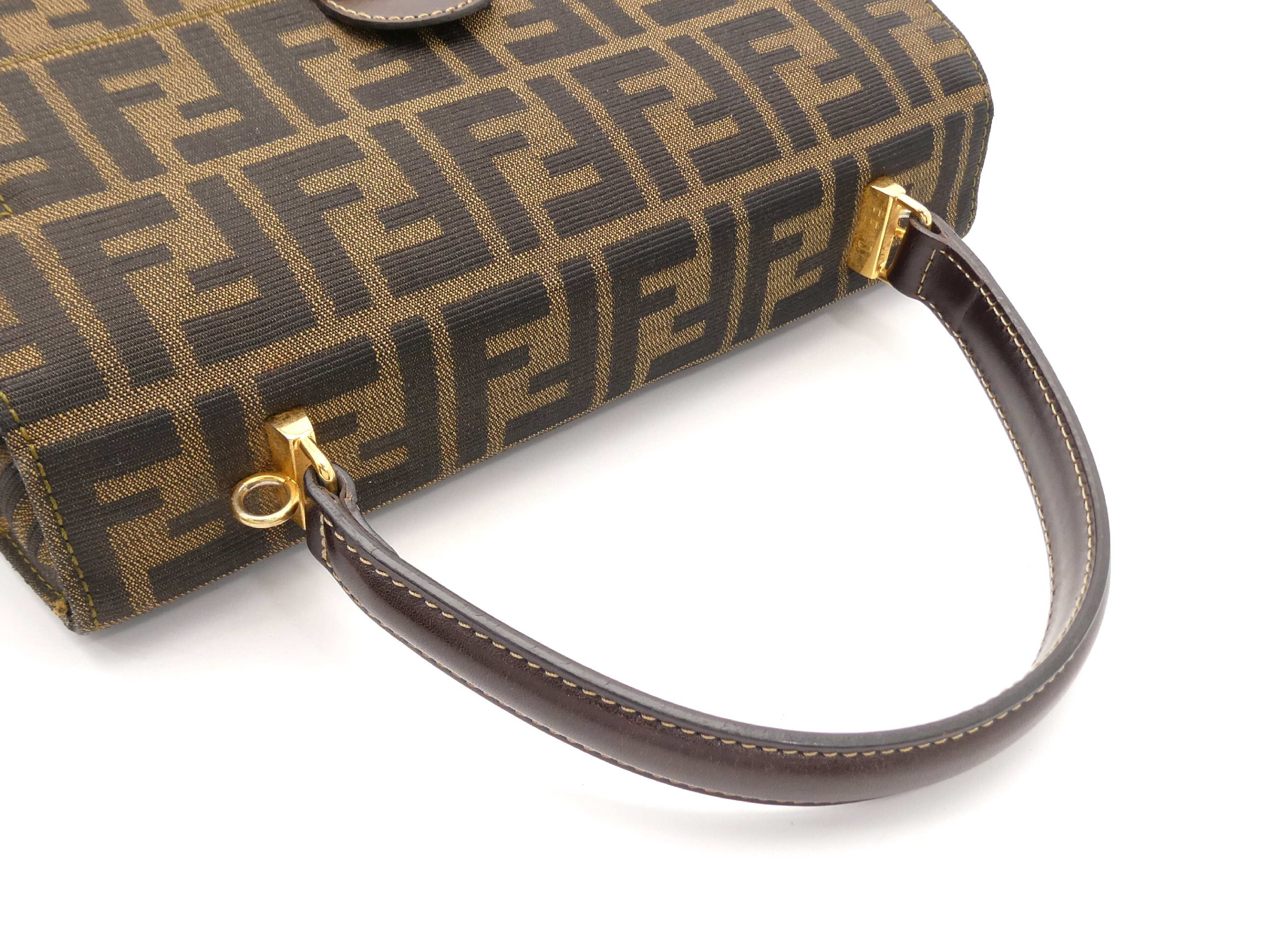 Zucca pattern lock clasp 2-way handbag — view 6