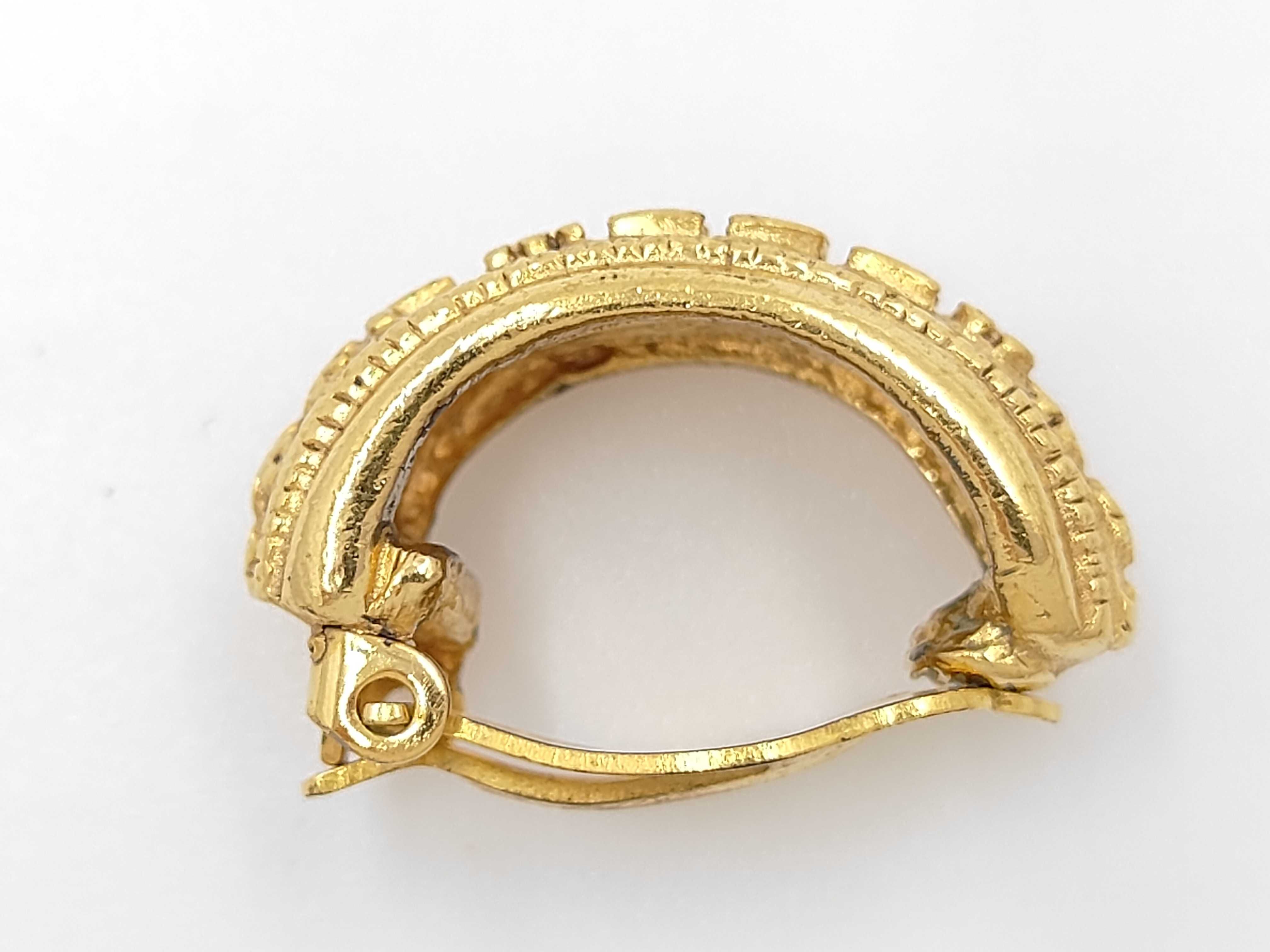 Earrings Logo Gold 90s Single Earring — view 2