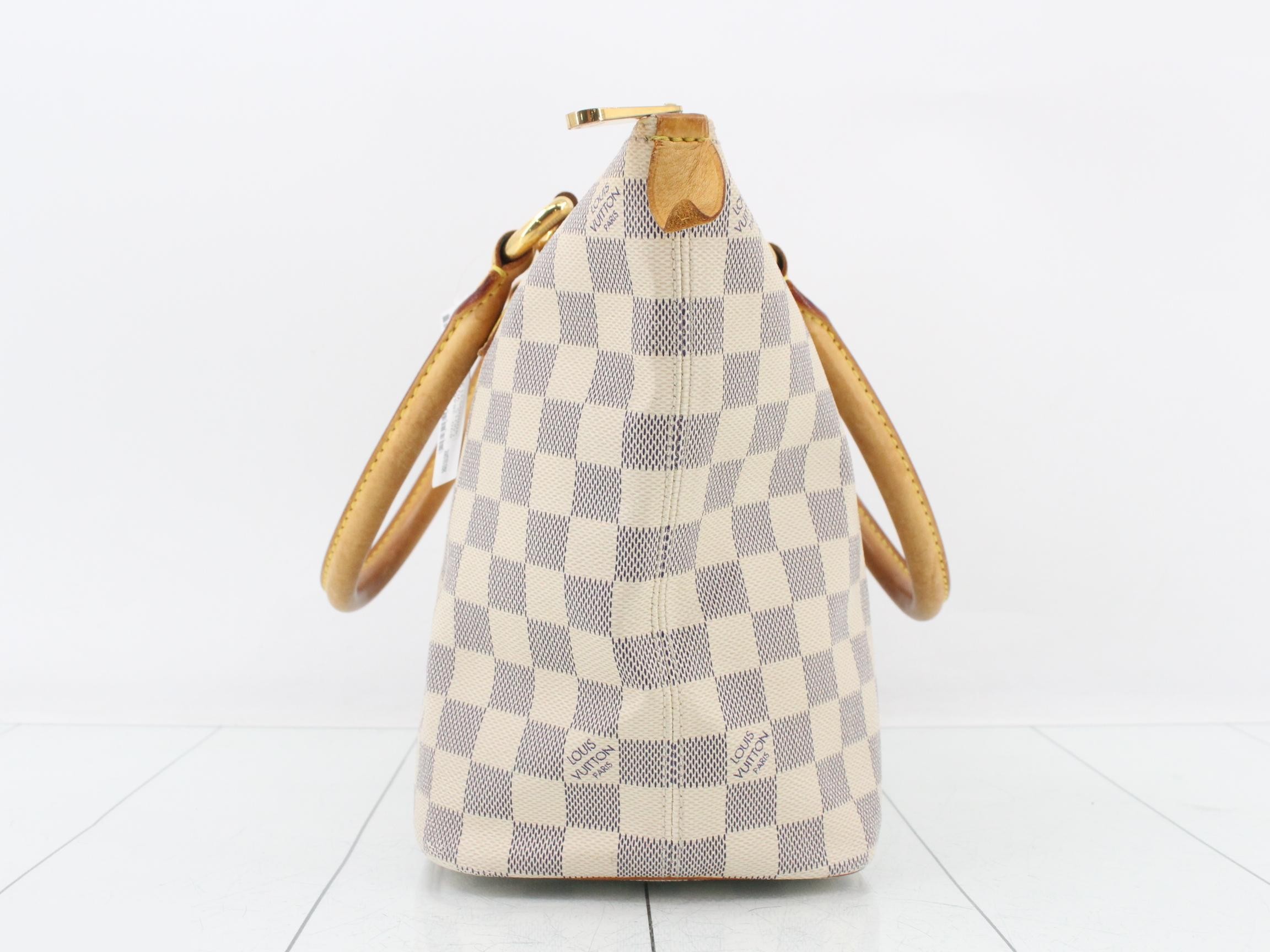Damier Azur Saleya PM Tote Bag — view 4