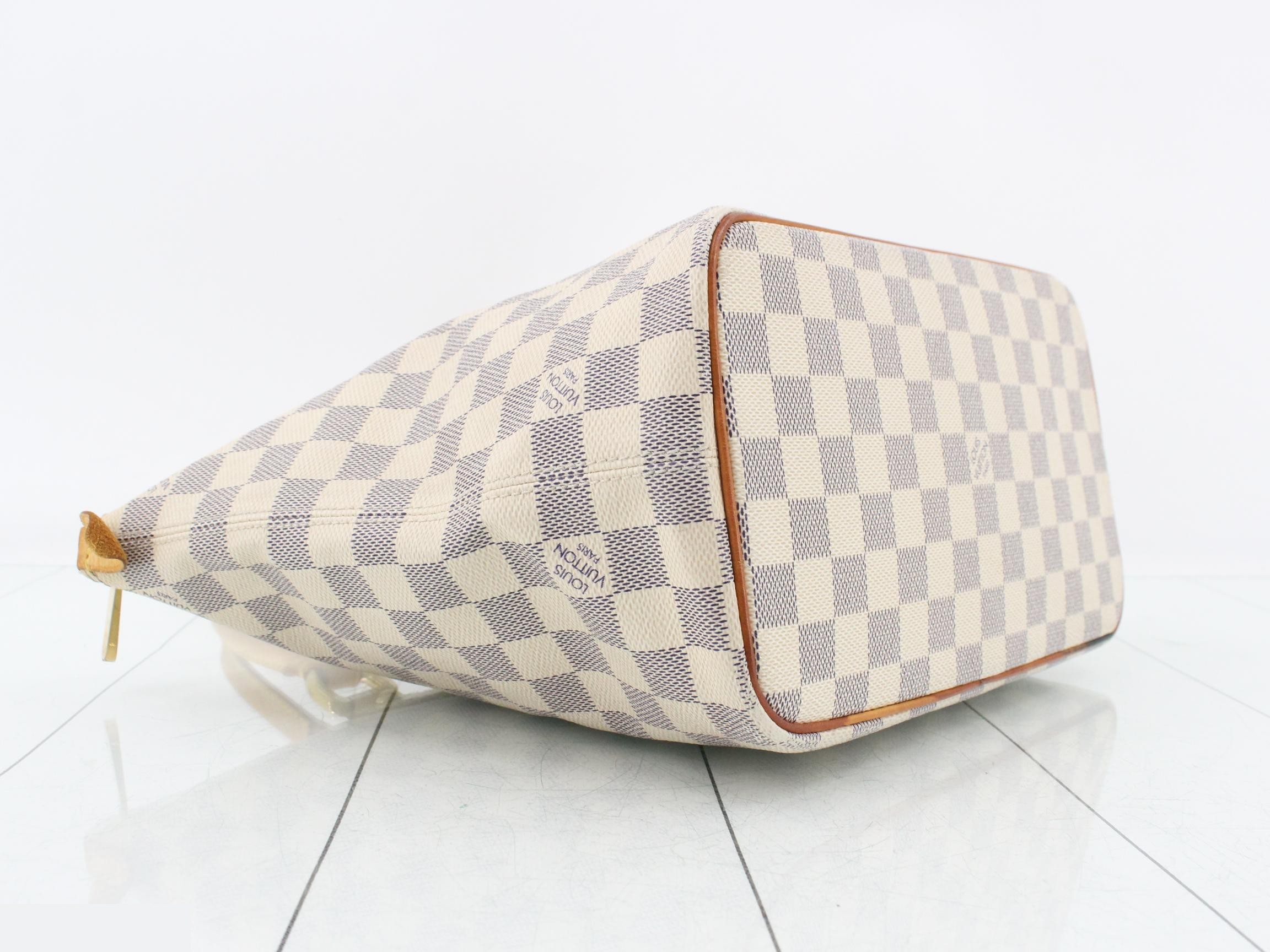 Damier Azur Saleya PM Tote Bag — view 5