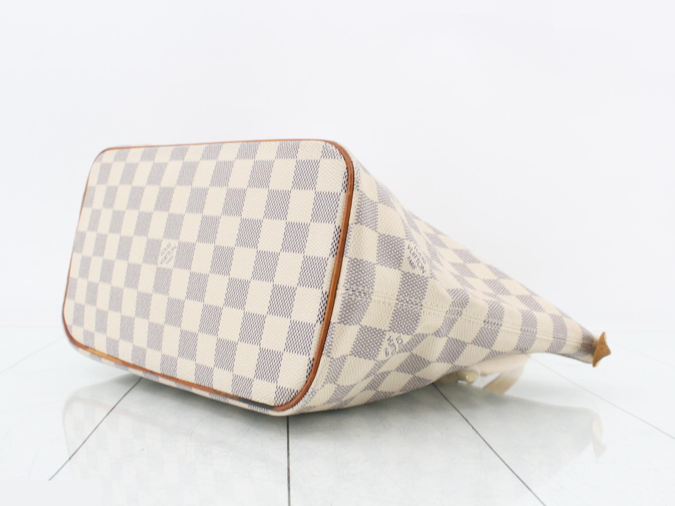 Damier Azur Saleya PM Tote Bag — view 6