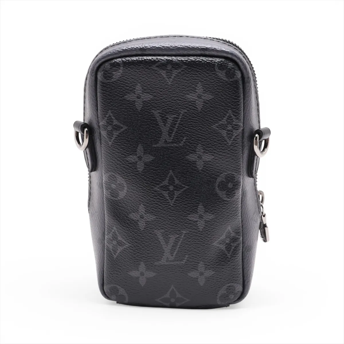 Monogram Eclipse Double Phone Pouch M81321 Black (RFID detected) — view 2