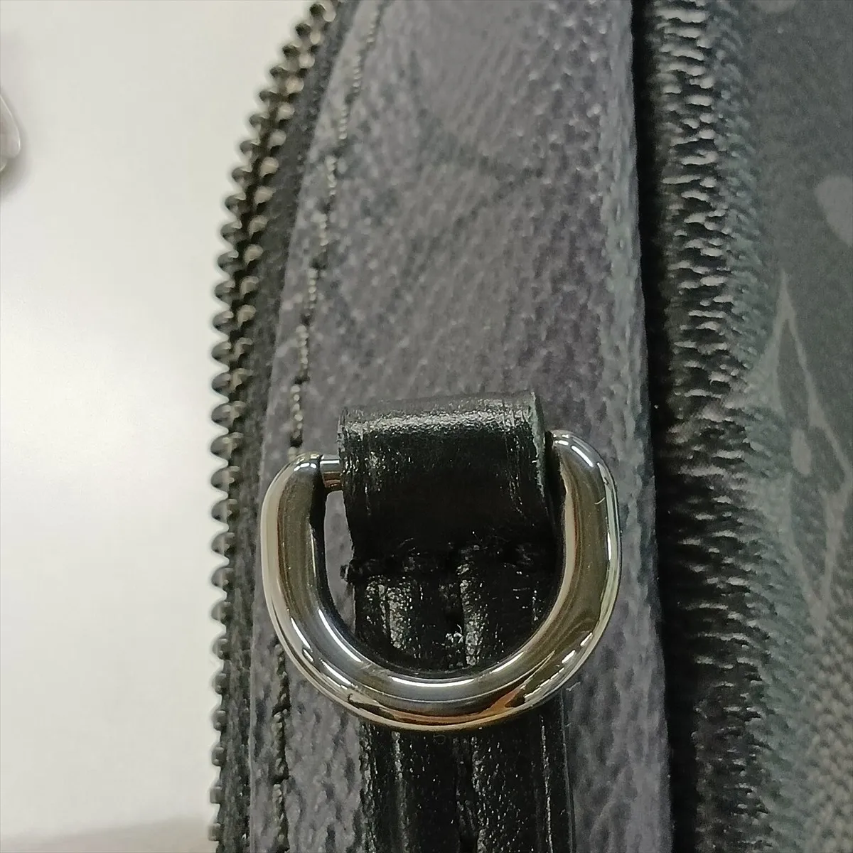 Monogram Eclipse Double Phone Pouch M81321 Black (RFID detected) — view 11