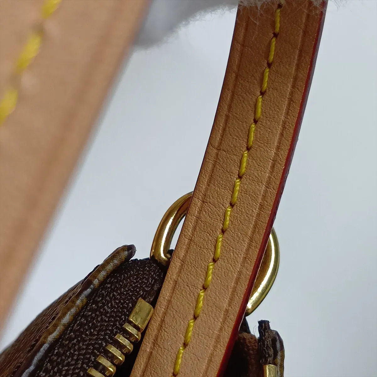 Monogram Pochette Accessoires M82766 Brown (RFID detected) — view 14