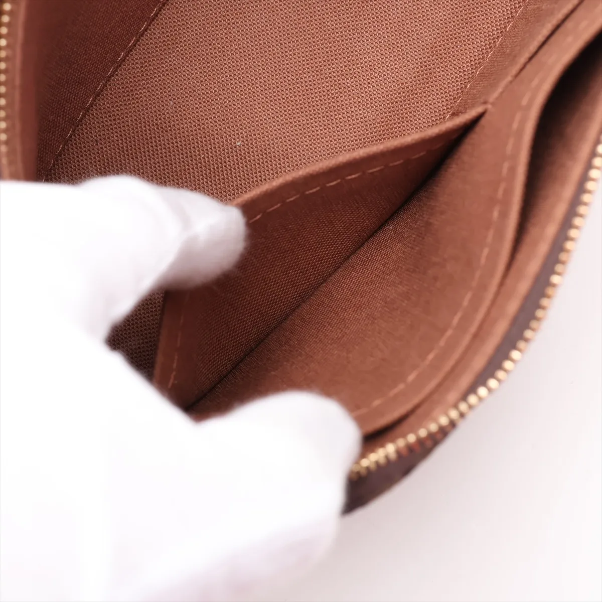 Monogram Pochette Accessoires M82766 Brown (RFID detected) — view 10