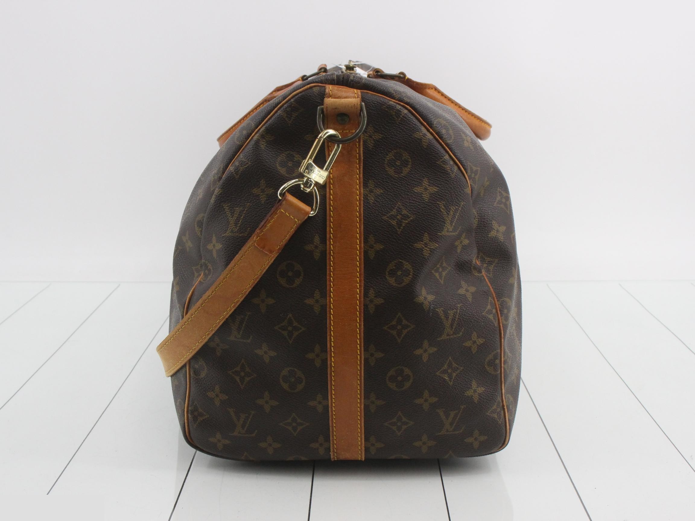 Keepall Bandoulière 55 with shoulder strap — view 3