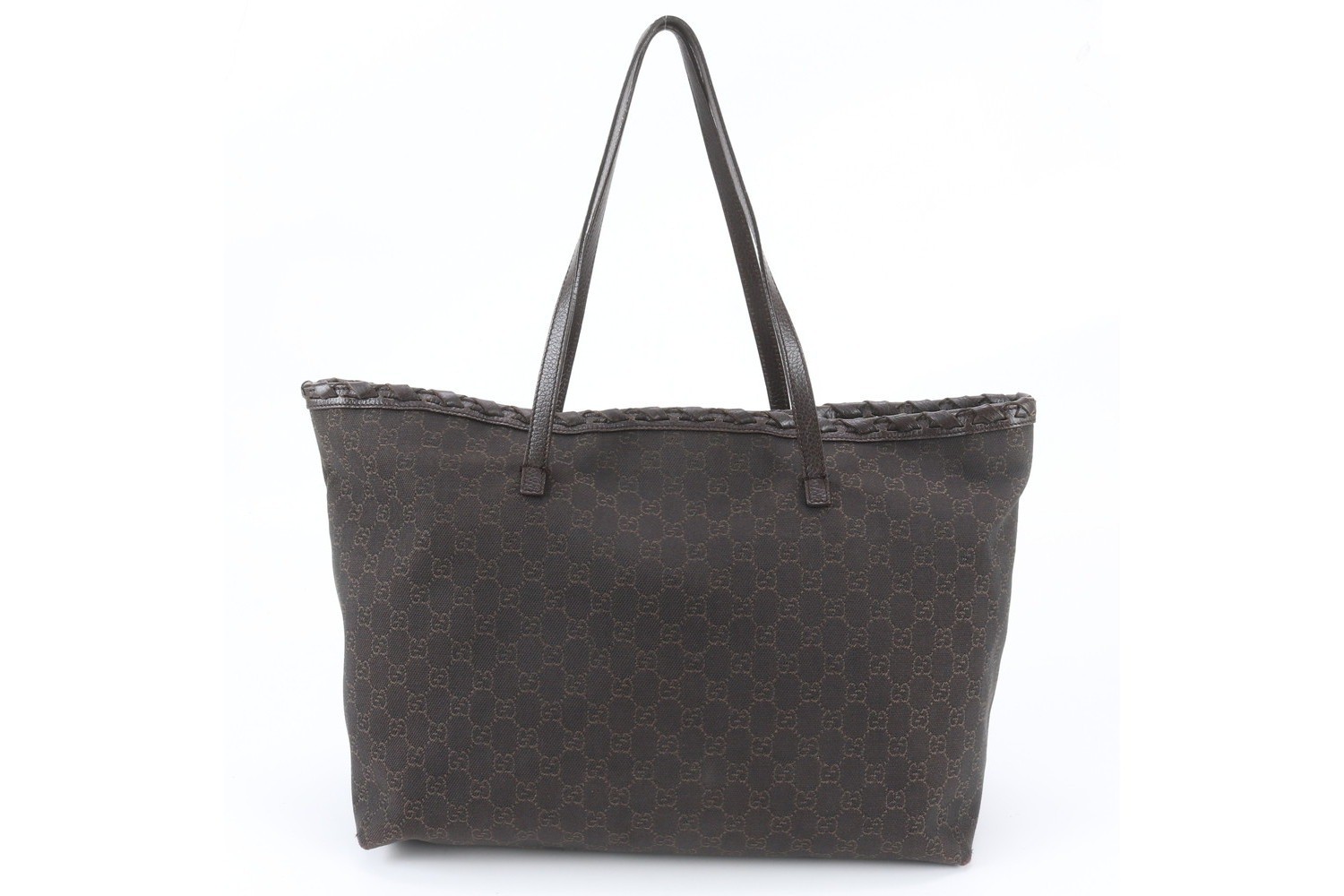 GG Canvas Bamboo Tassel 354666 Leather Tote Bag — view 3