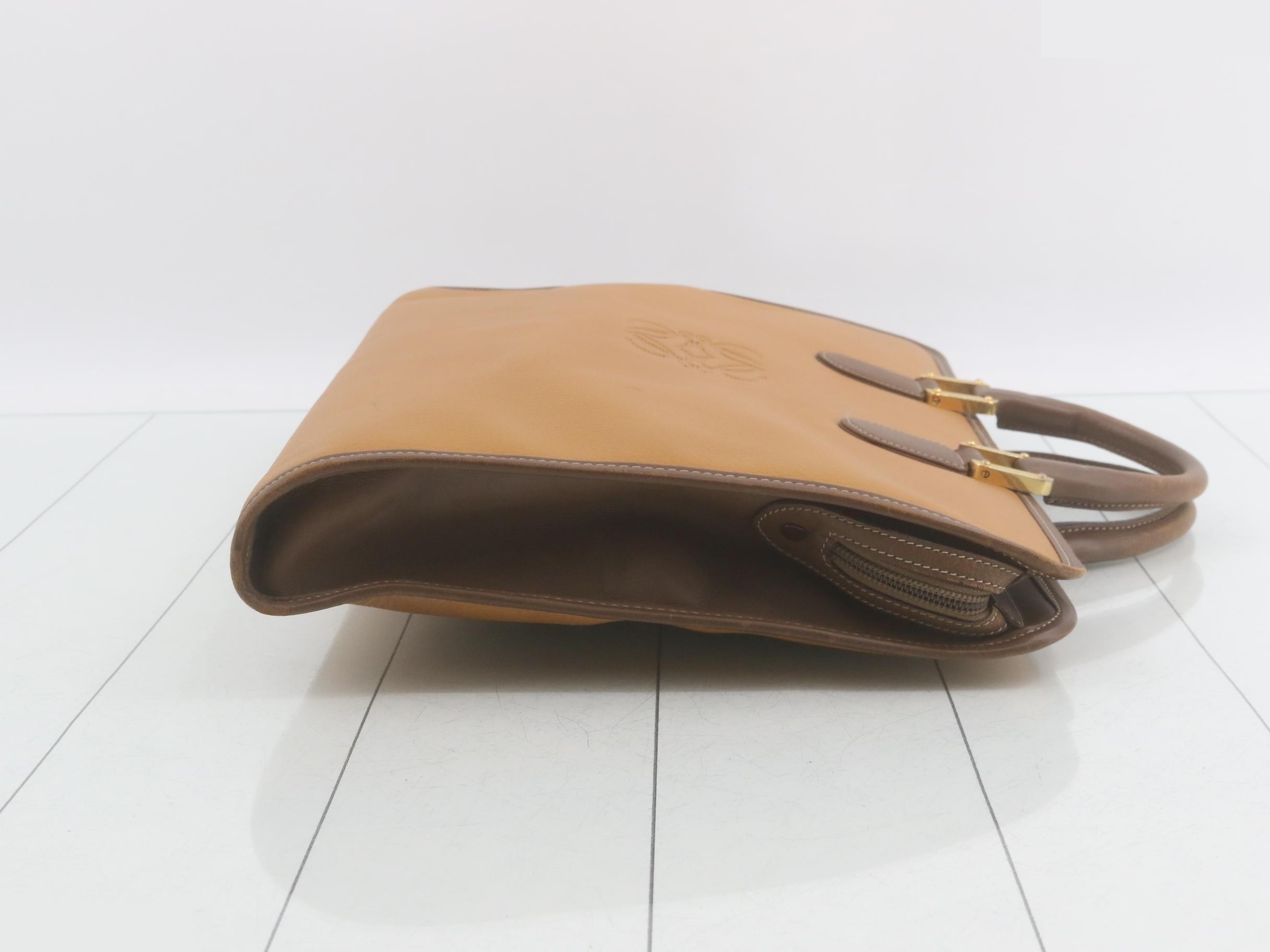 briefcase, business bag, leather — view 3