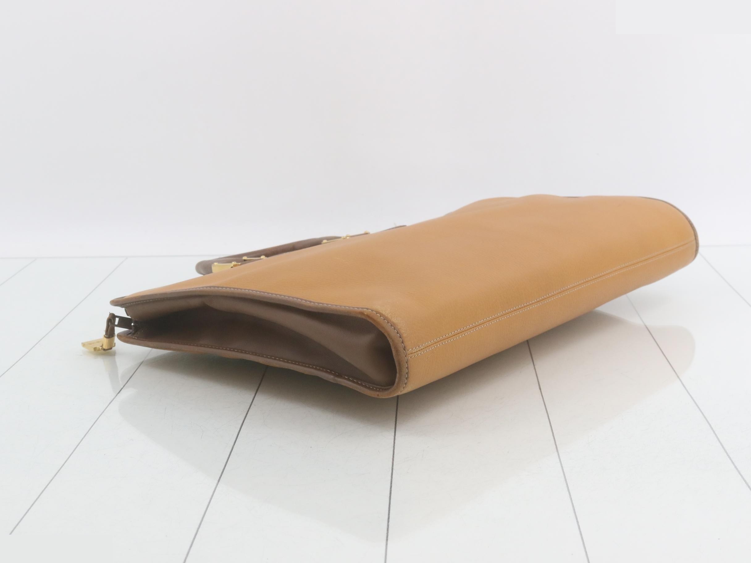 briefcase, business bag, leather — view 5