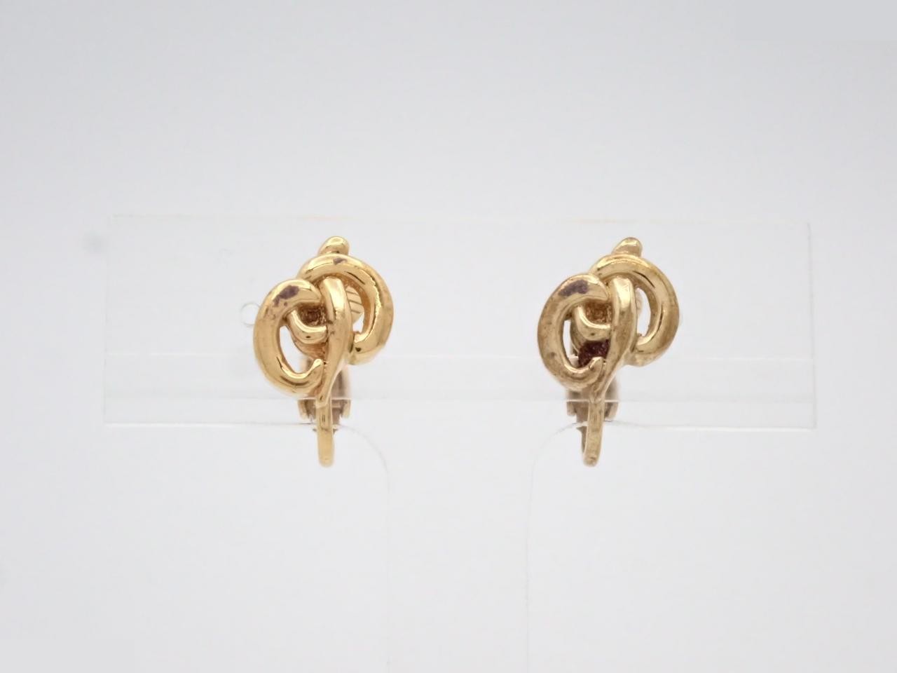 CD logo earrings