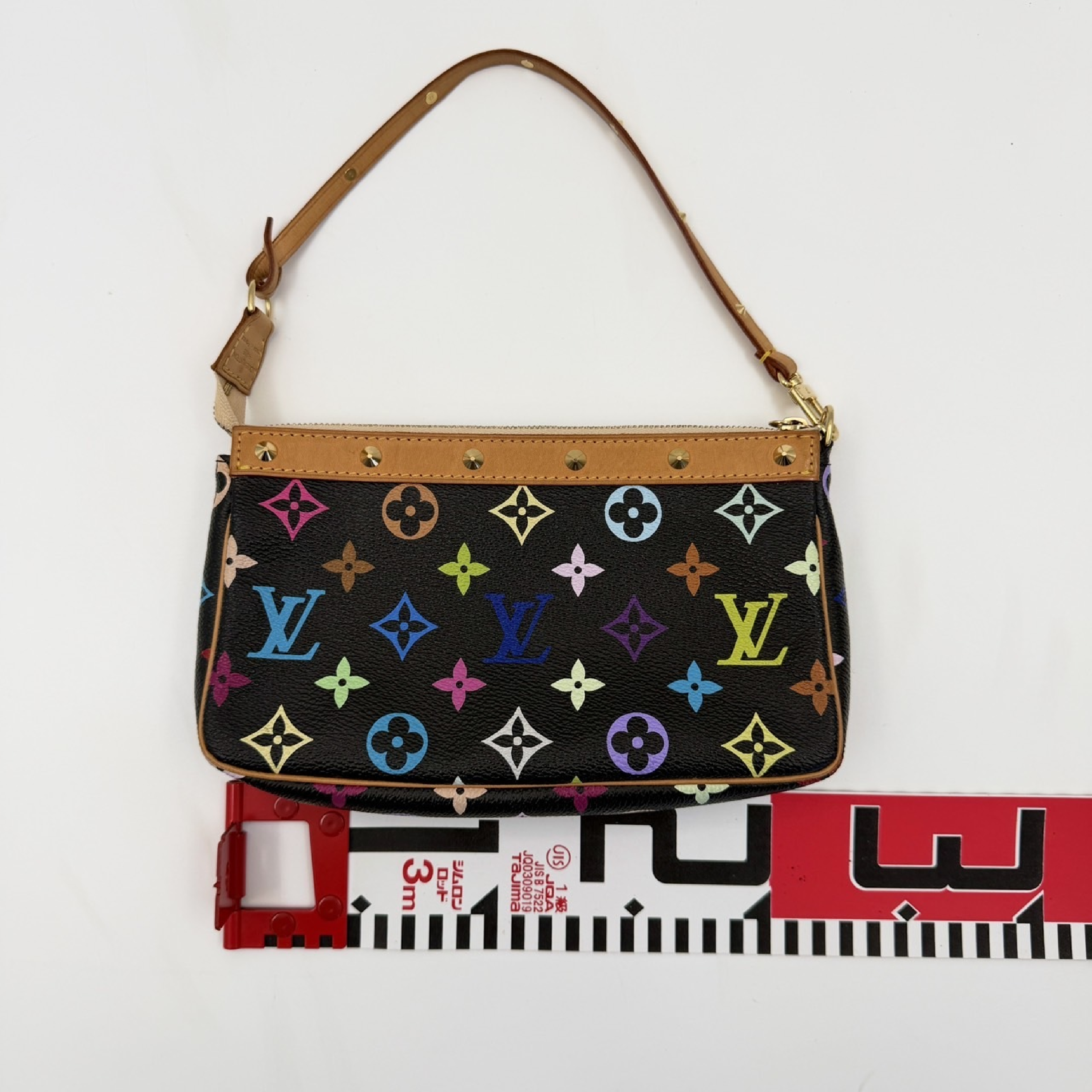 Multicolor Pochette Accessoires Pouch — view 2