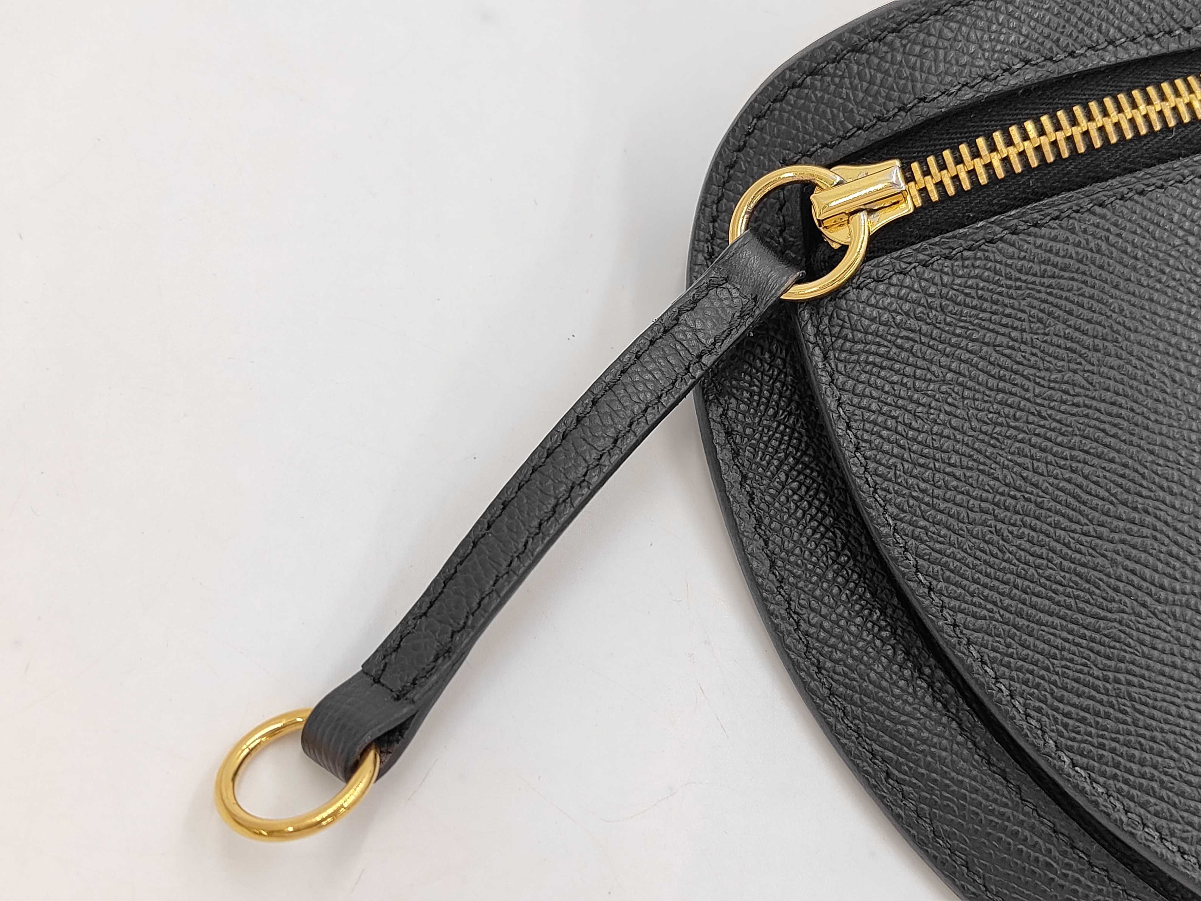 Petite Course Epsom Leather Shoulder Bag with Gold Hardware (B Stamp) — view 8
