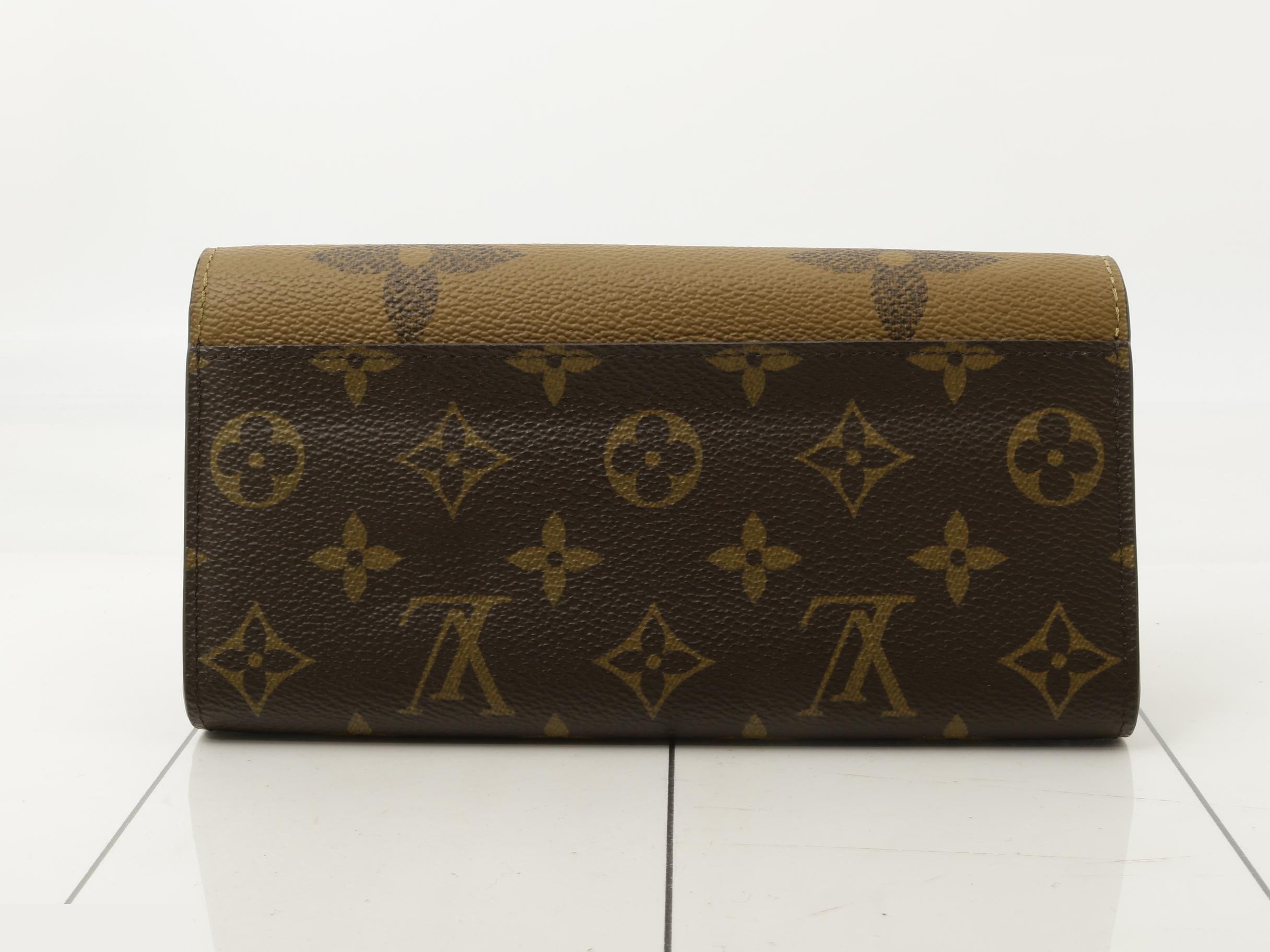 Monogram Reverse Sarah Long Wallet with IC Chip — view 2