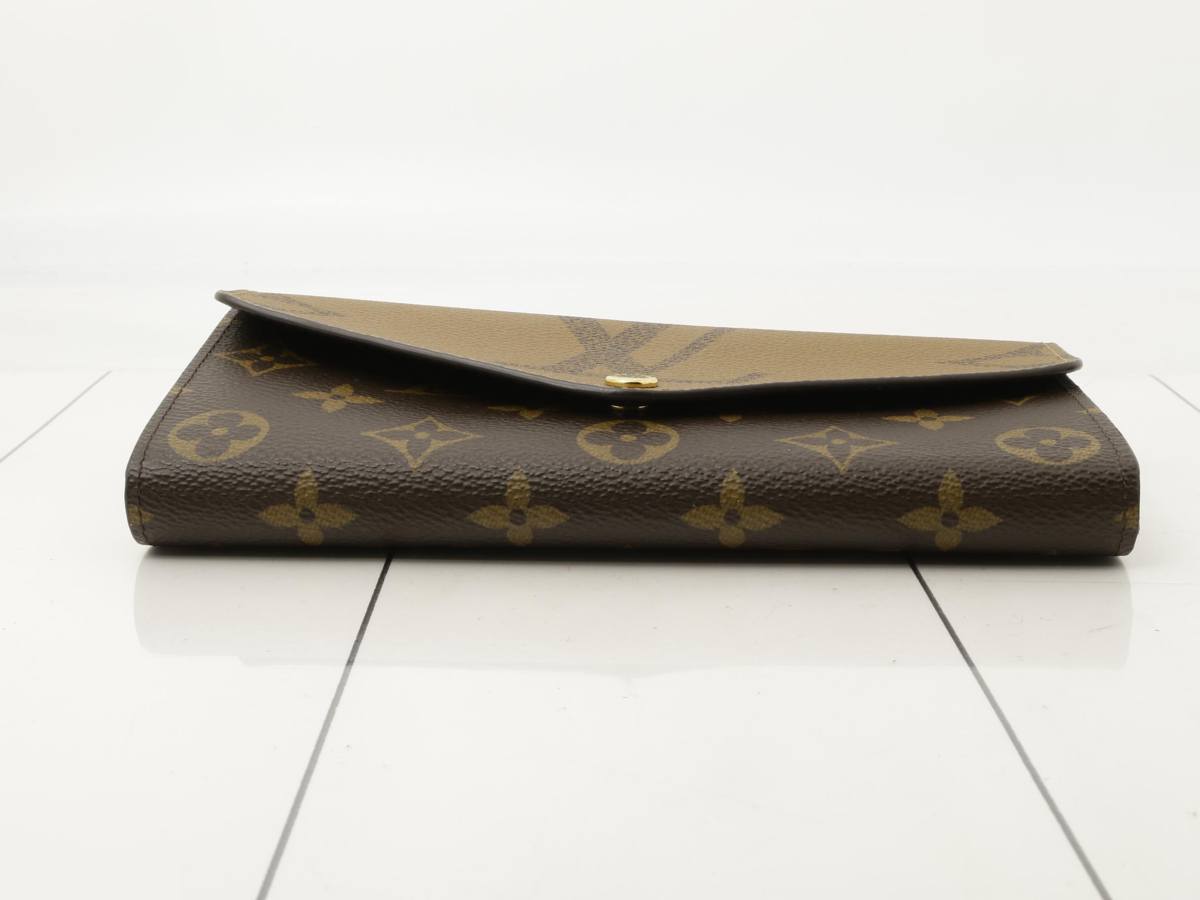 Monogram Reverse Sarah Long Wallet with IC Chip — view 3