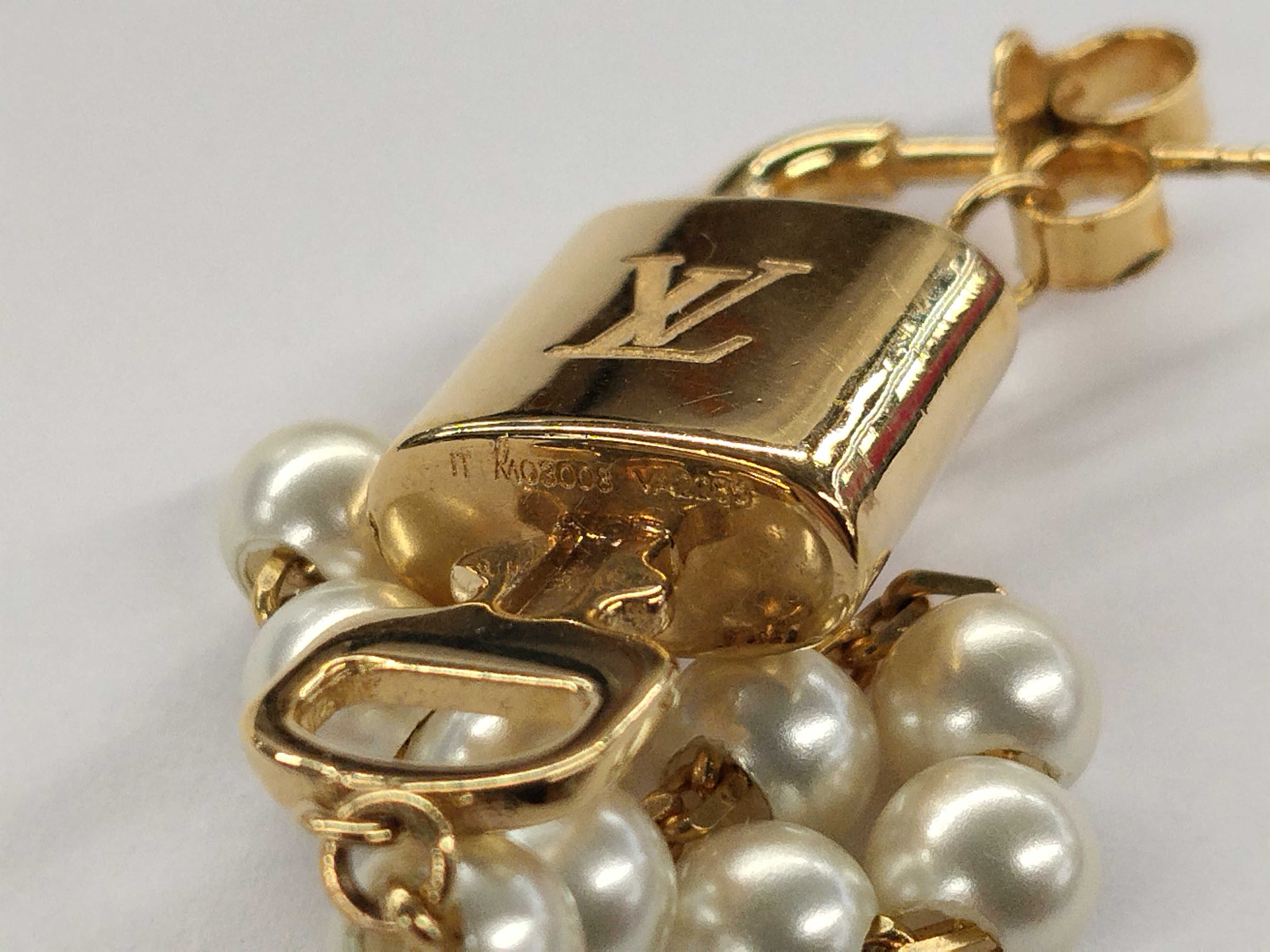 Pearl Rock Earrings (with pouch) — view 11