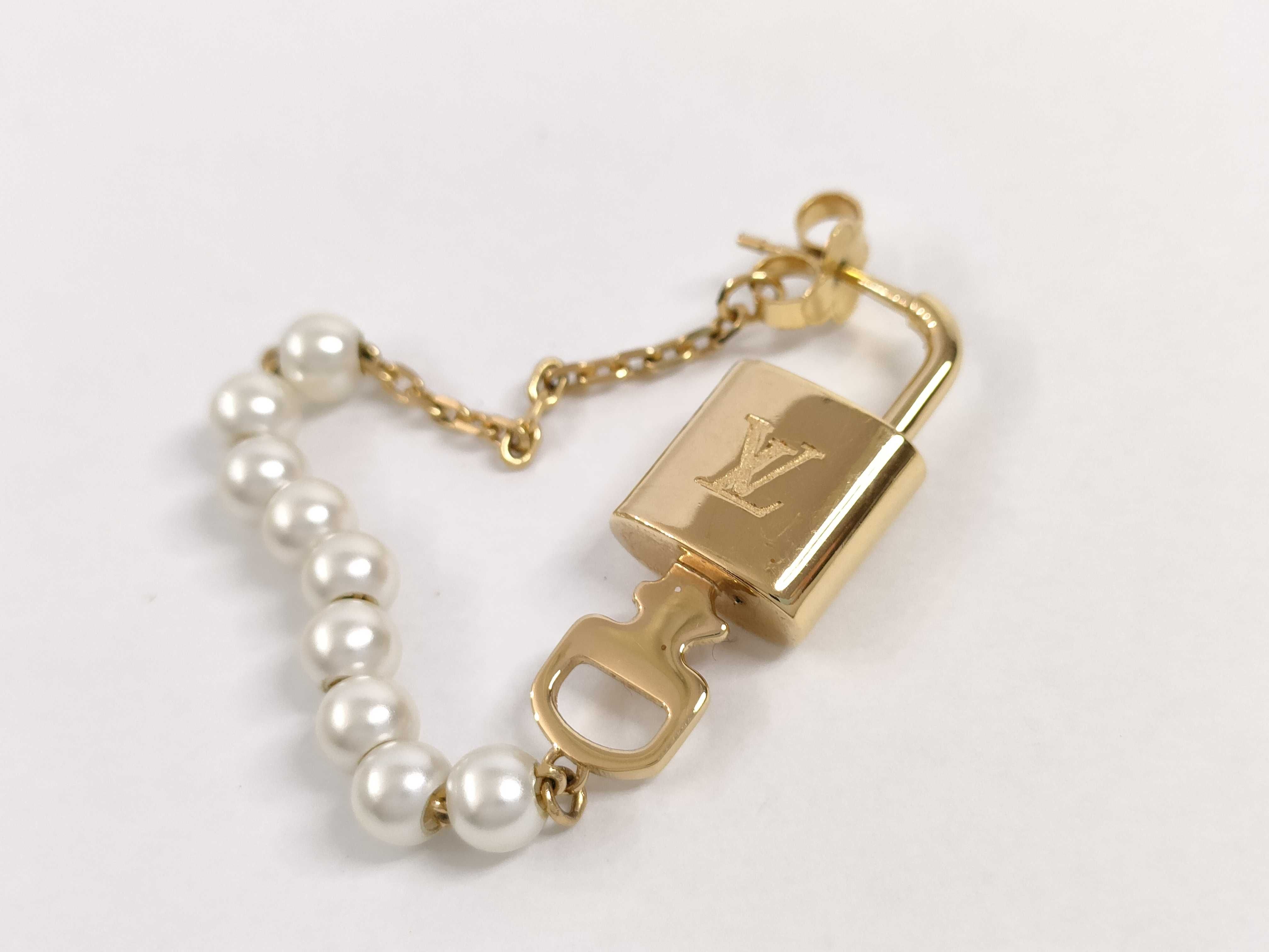 Pearl Rock Earrings (with pouch) — view 8