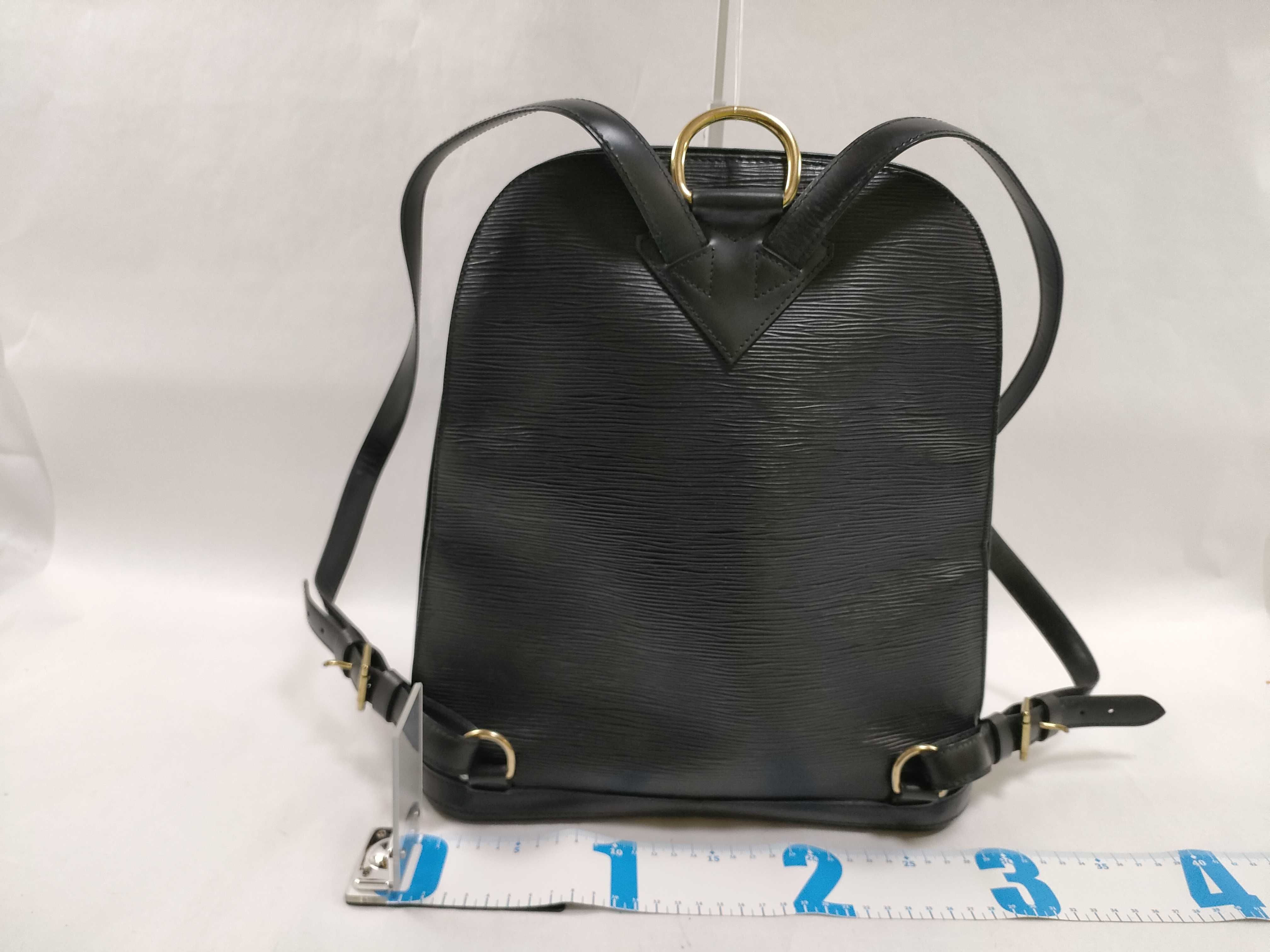 Epi Leather Backpack (Noir) — view 2