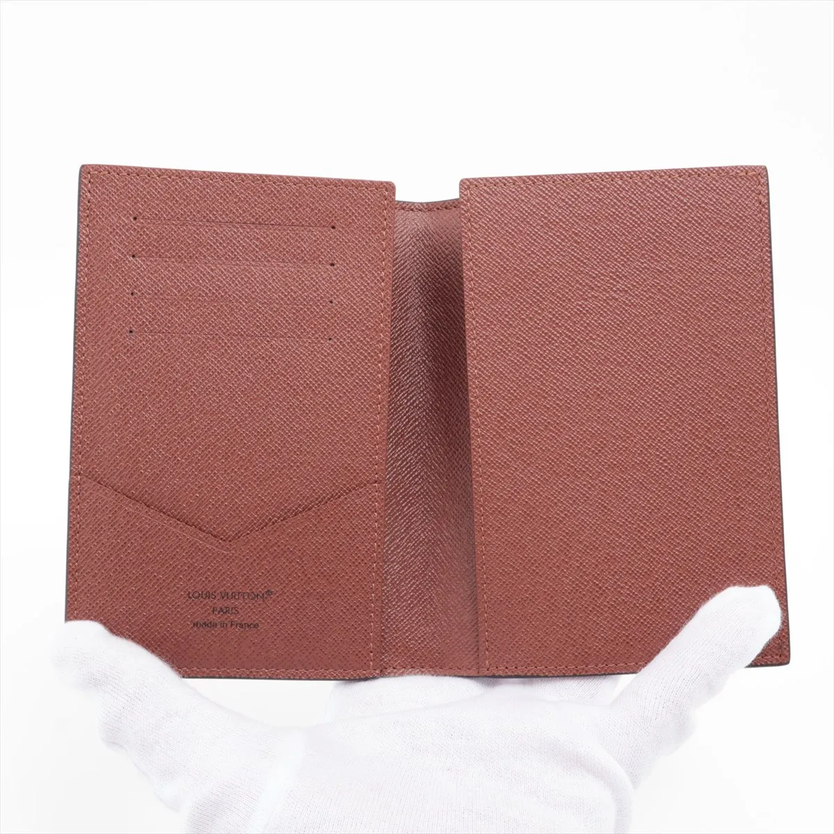 Monogram Couverture Passport M64502 Brown Pass Case (RFID Activated) — view 3