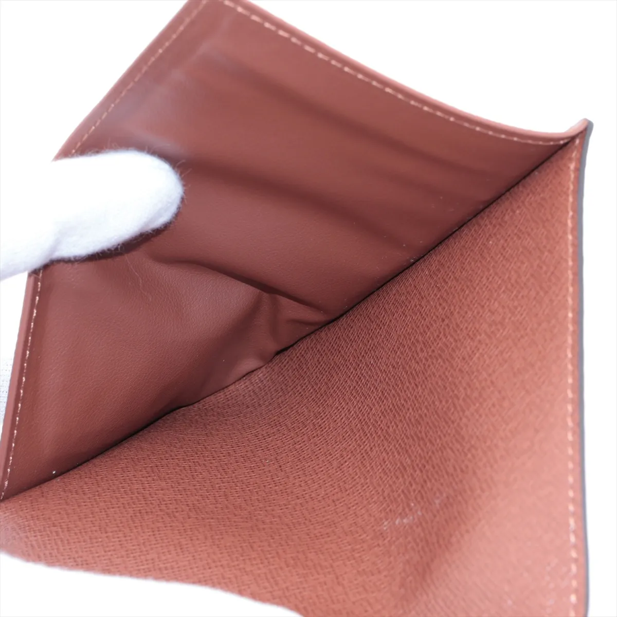Monogram Couverture Passport M64502 Brown Pass Case (RFID Activated) — view 4