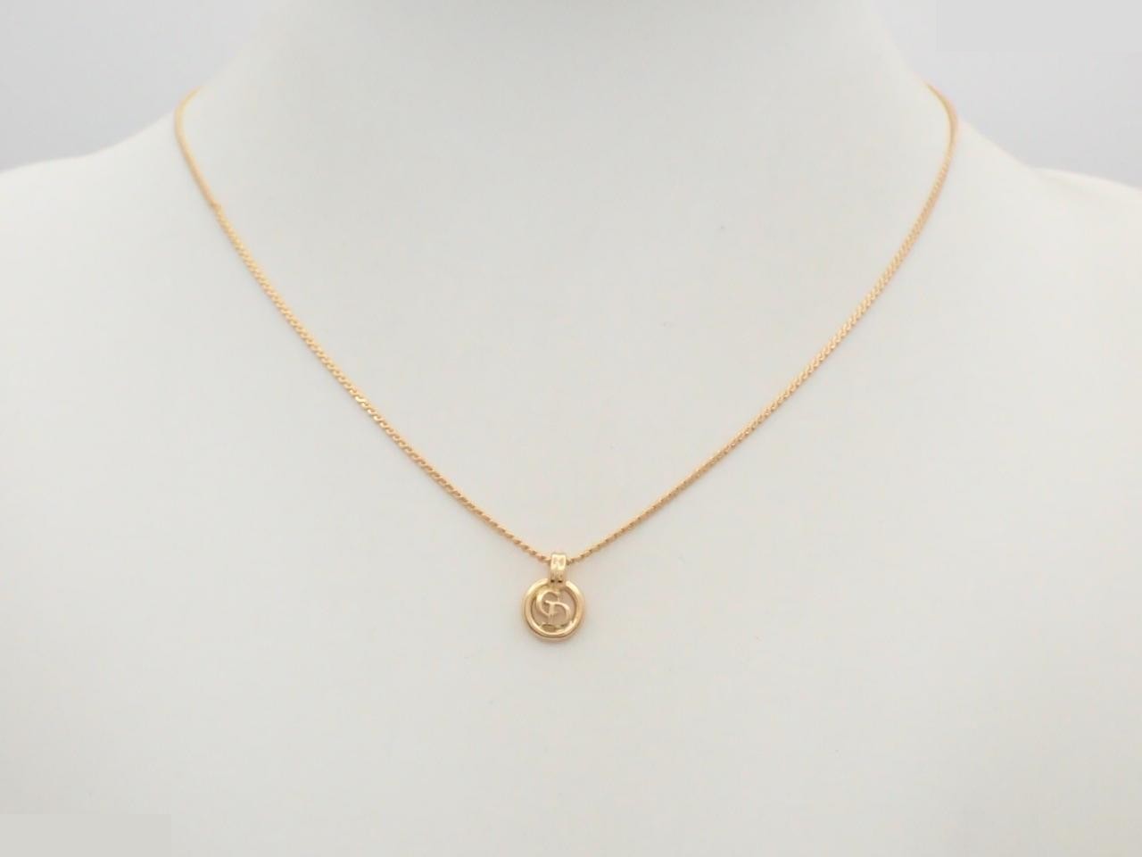 CD logo, other lines, precious metals, necklaces, pendants — view 3