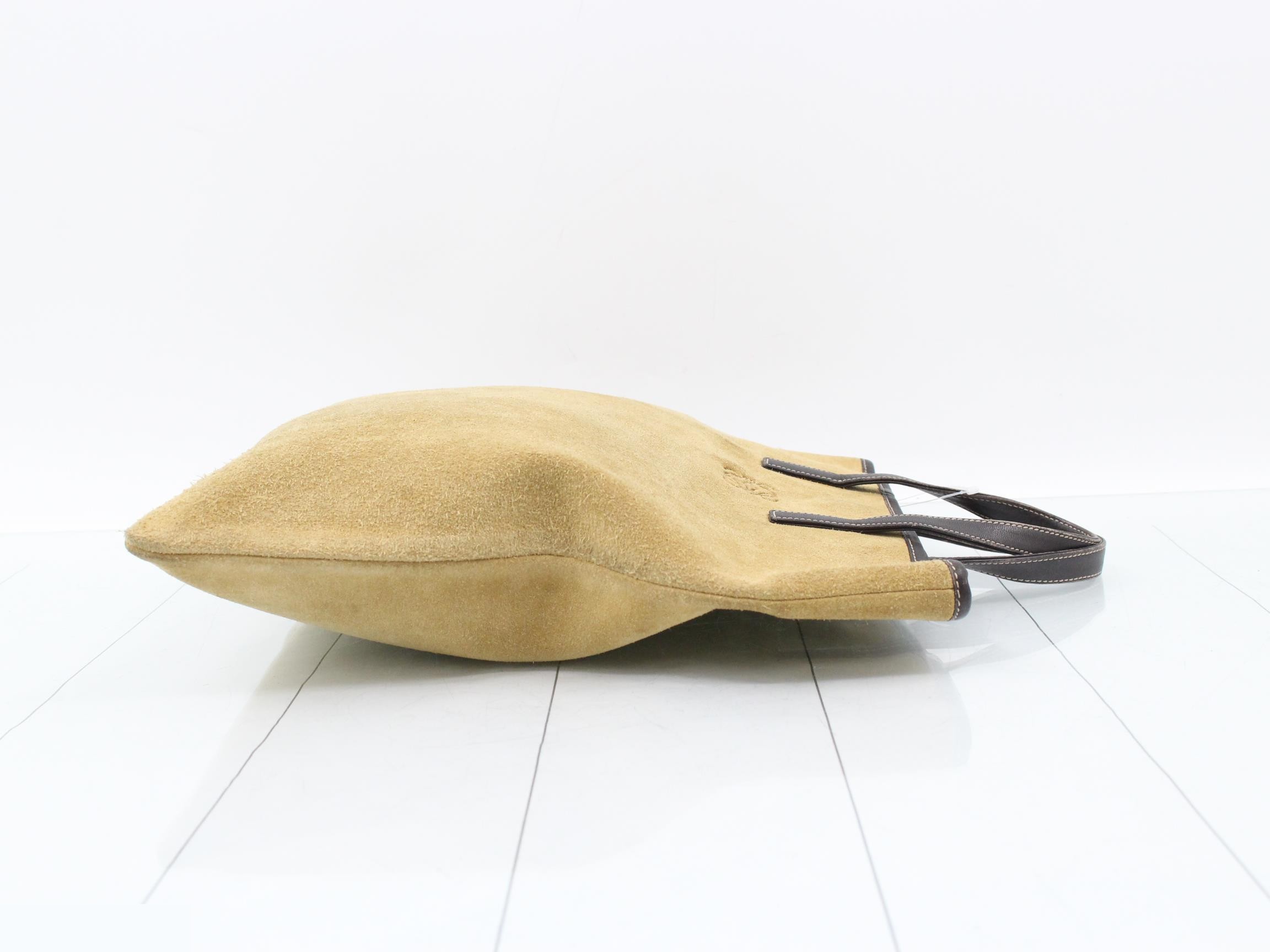 Other line bags/handbags anagram suede beige — view 3