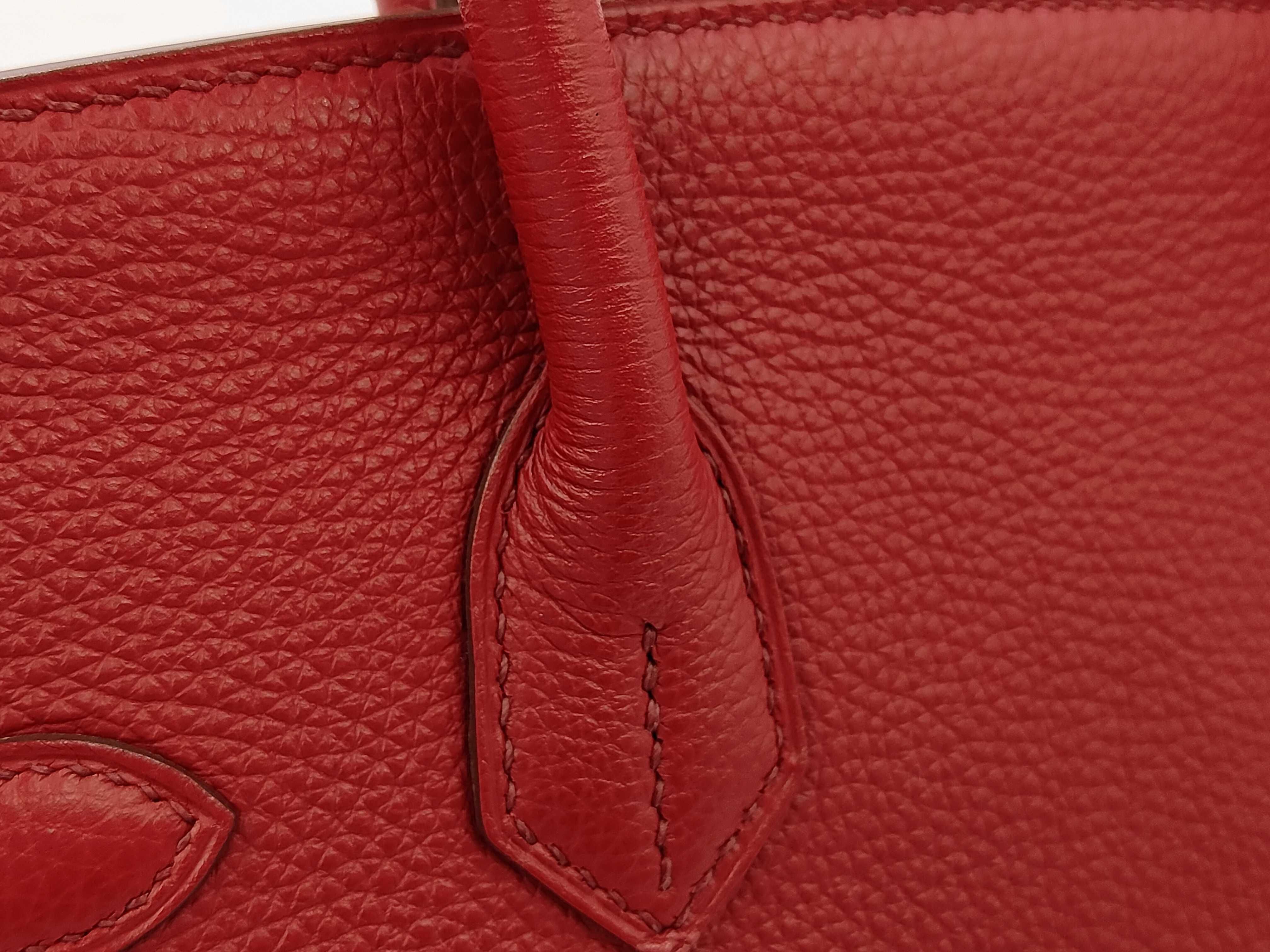 Birkin 30 P stamp, padlock, clochette, key, handbag — view 7