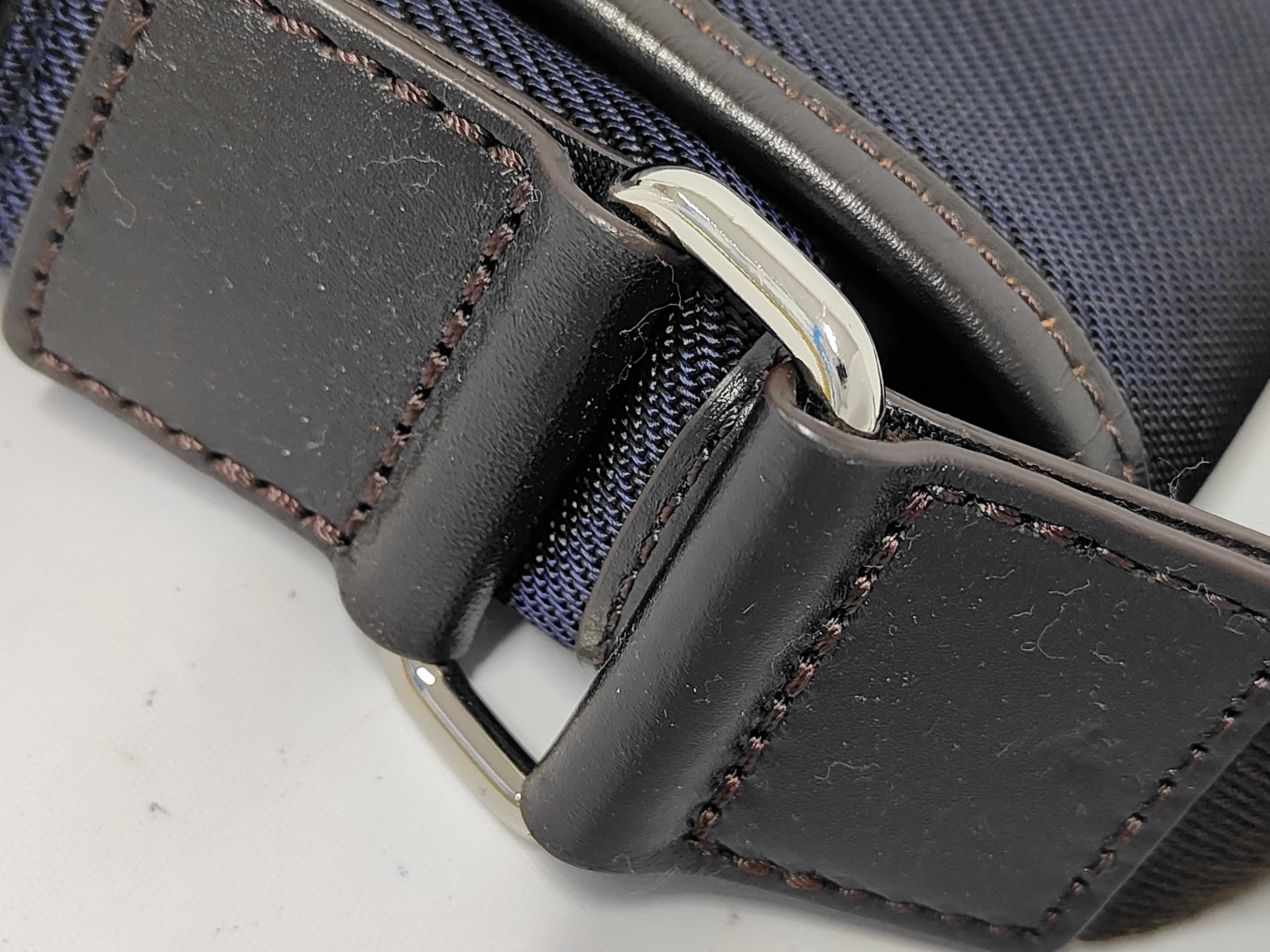 Black Label Nylon Check Shoulder Bag — view 5