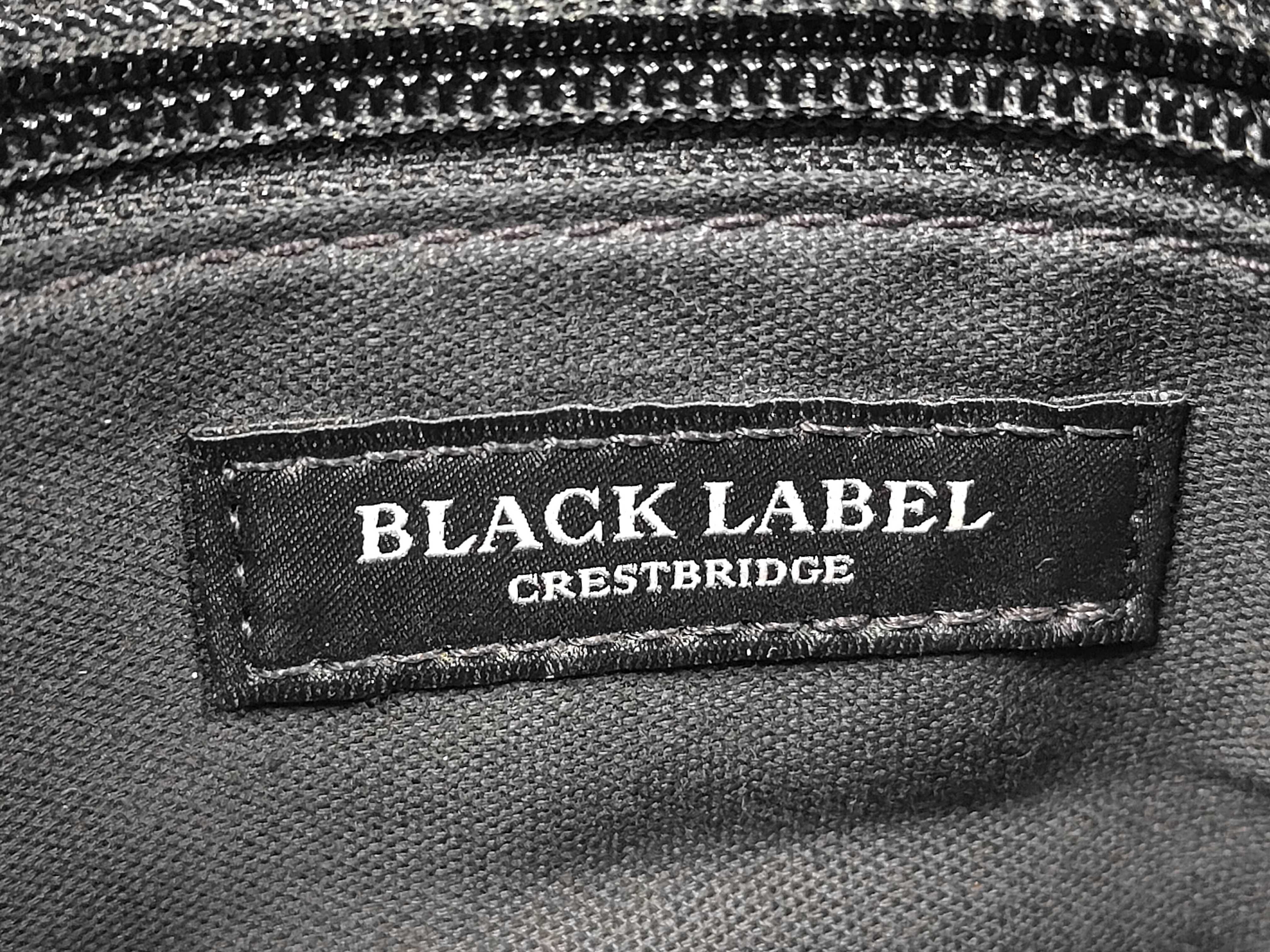 Black Label Nylon Check Shoulder Bag — view 9