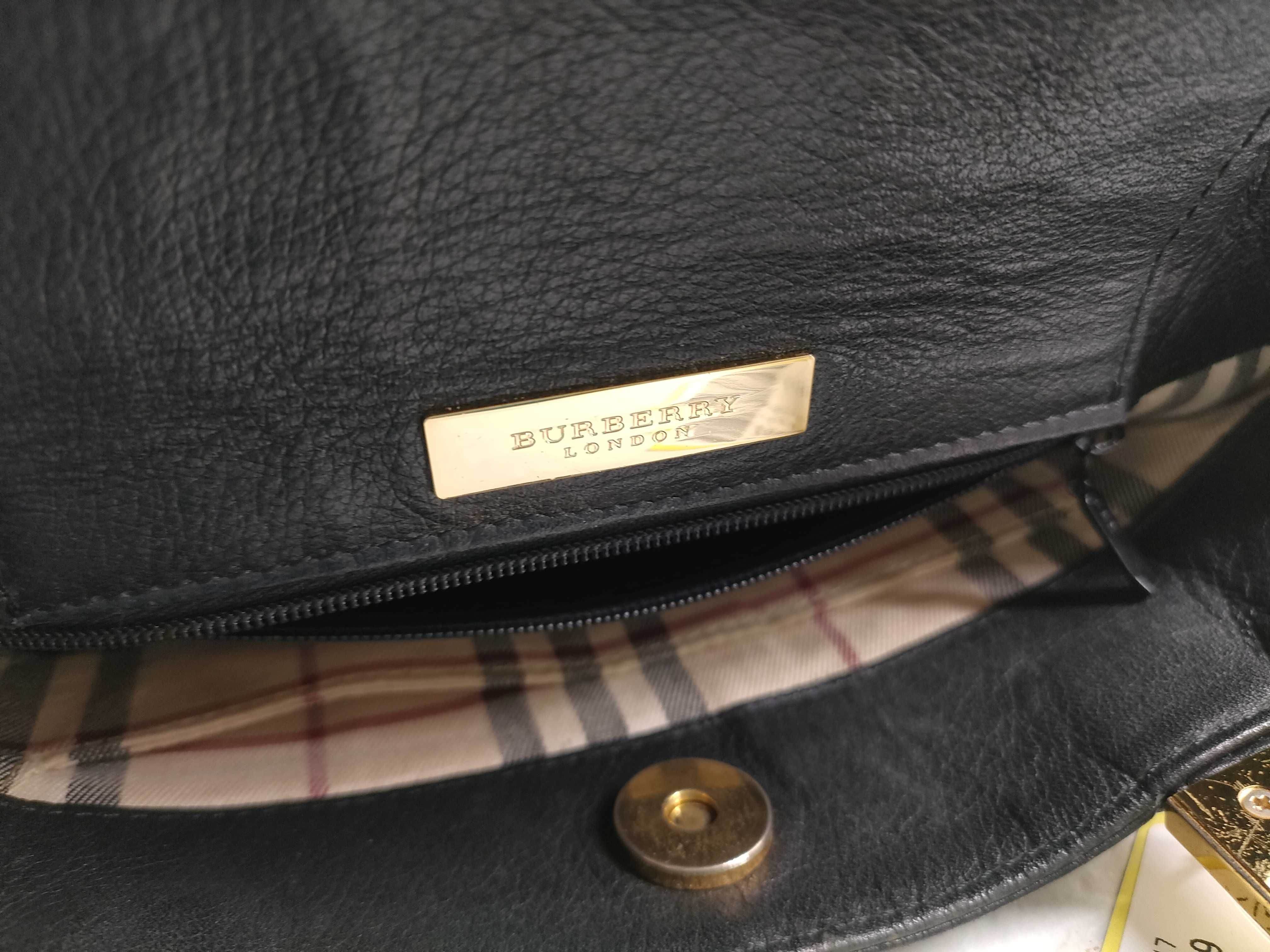 Nova Check Pattern Leather Handbag — view 12