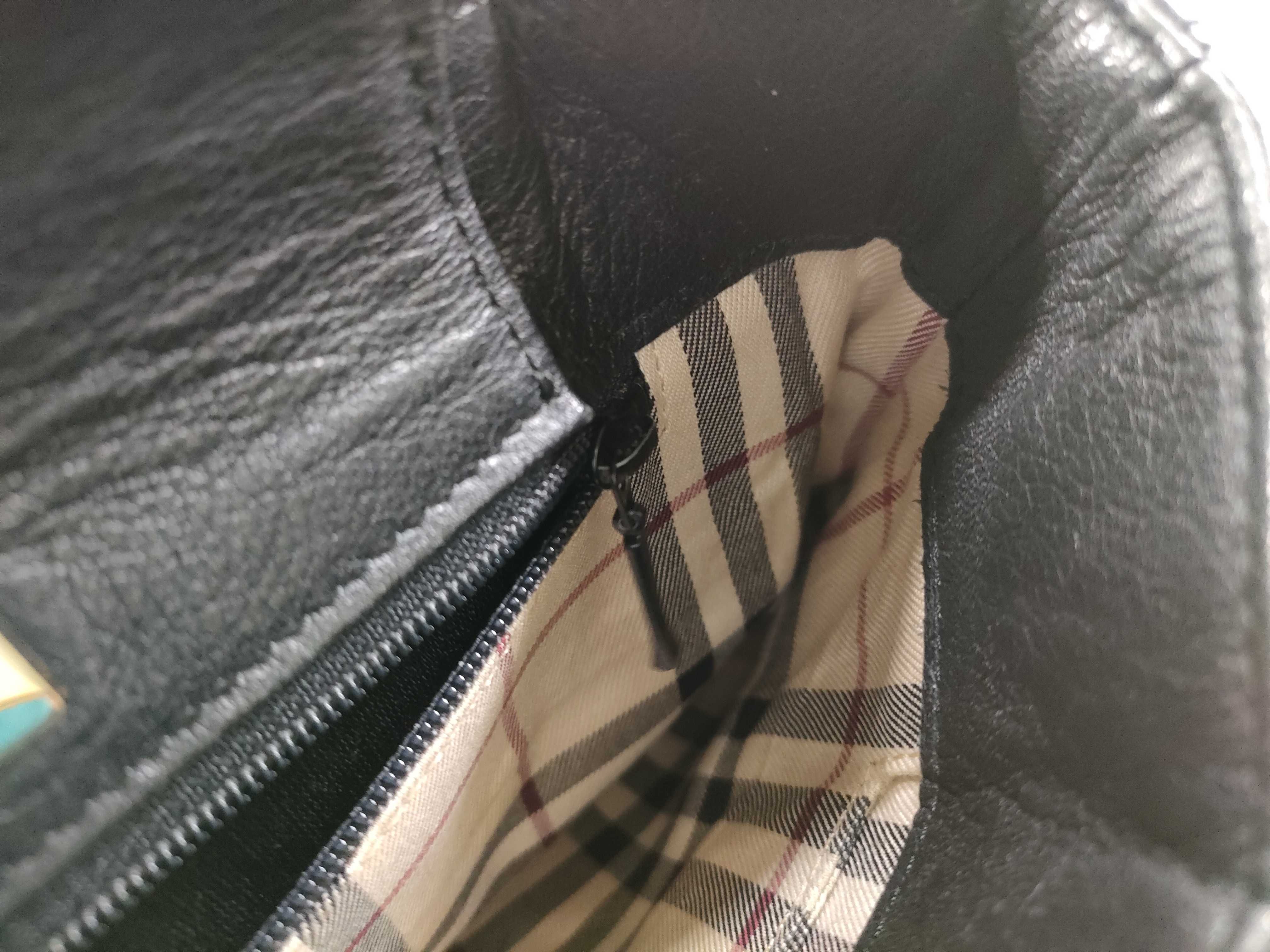Nova Check Pattern Leather Handbag — view 13